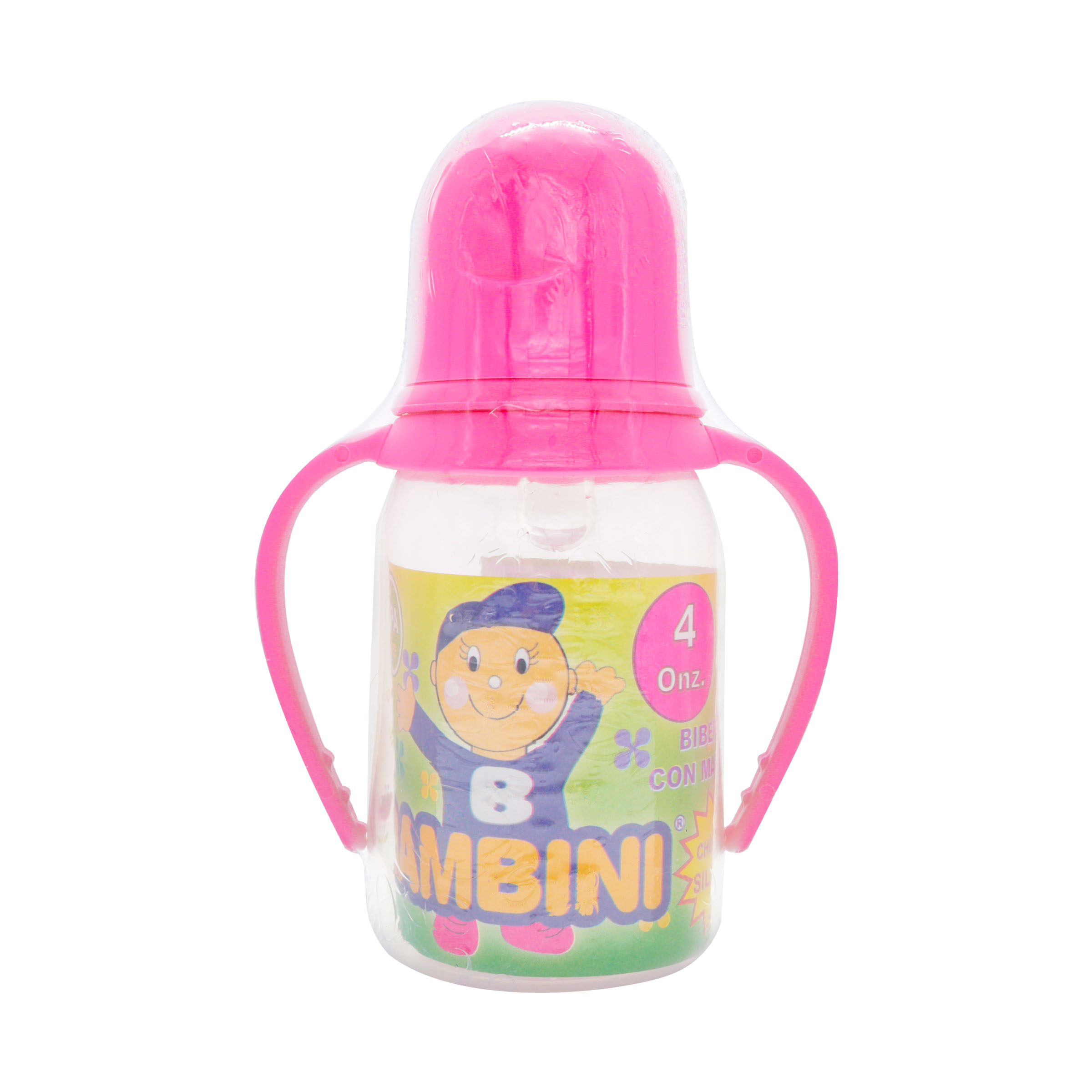 Biberón Infantil con Manijas 4 oz – INPLASCO