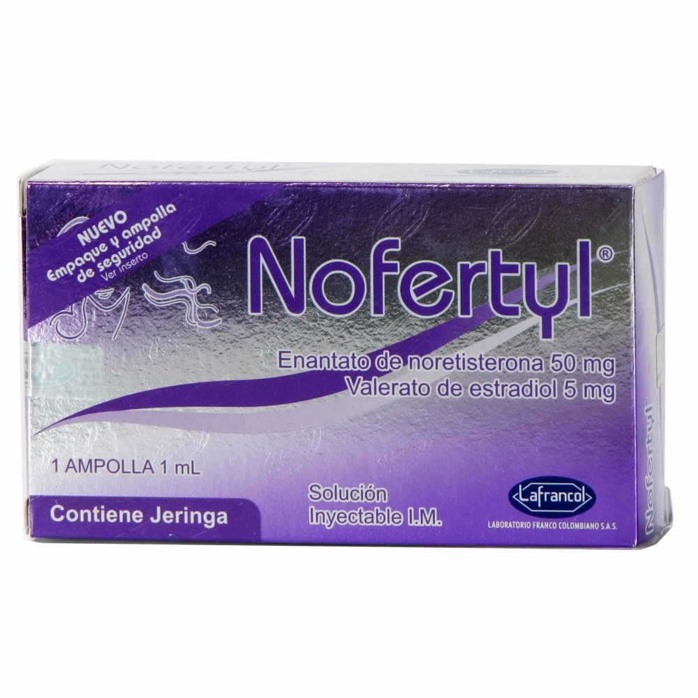 Nofertyl inyección 1 mL – estradiol + norestisterona