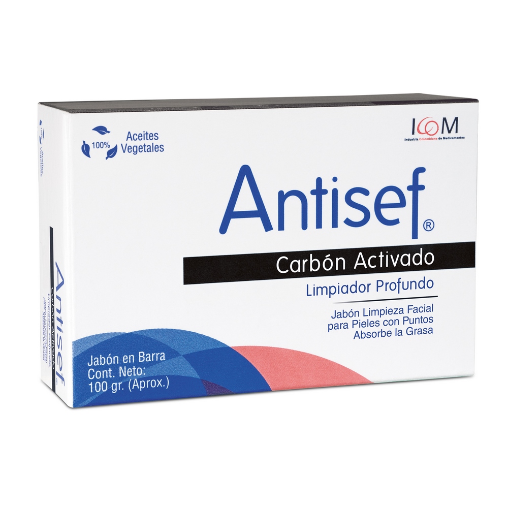 Jabón carbón activado ICOM 100 g