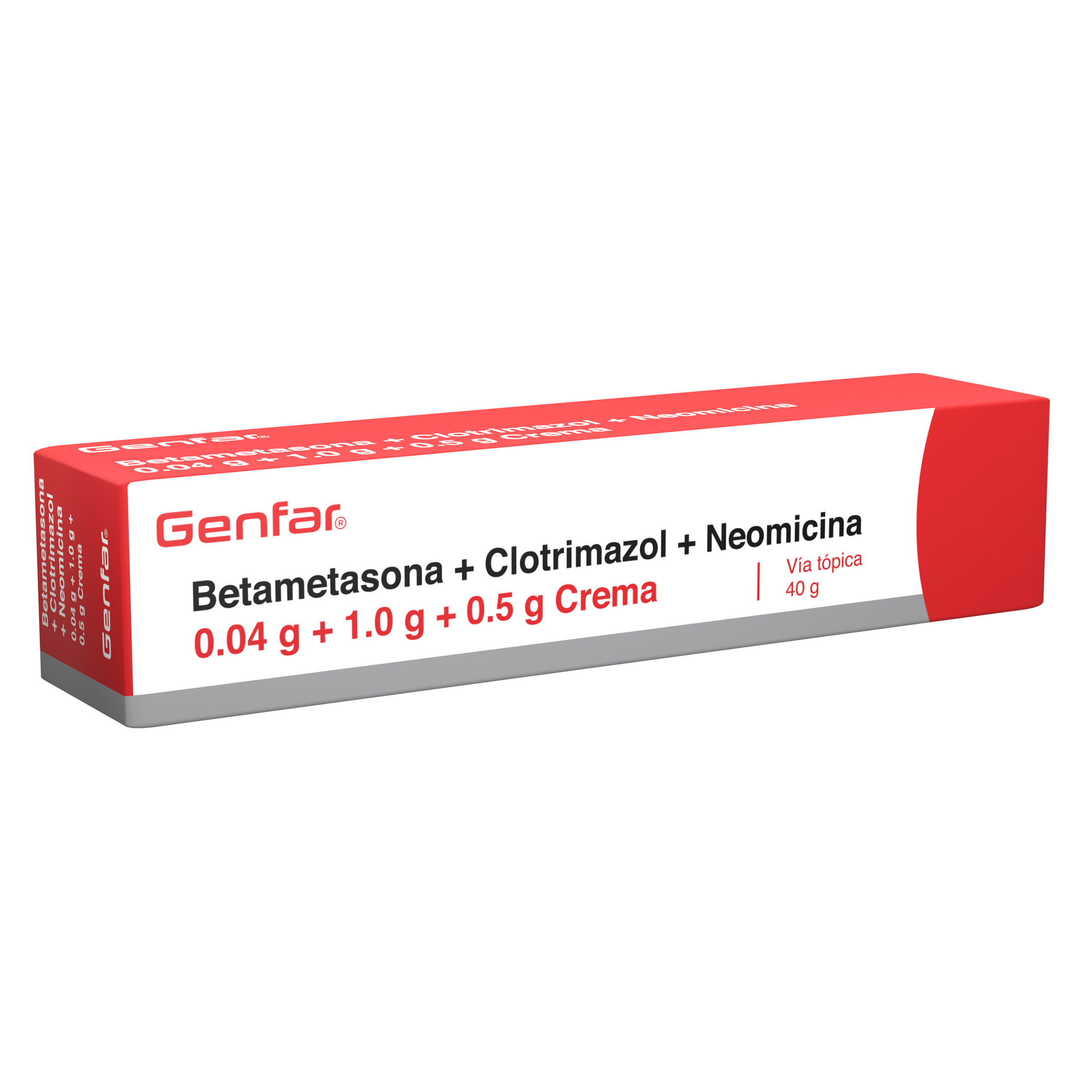 Betametasona + clotrimazol + neomicina crema 40 g