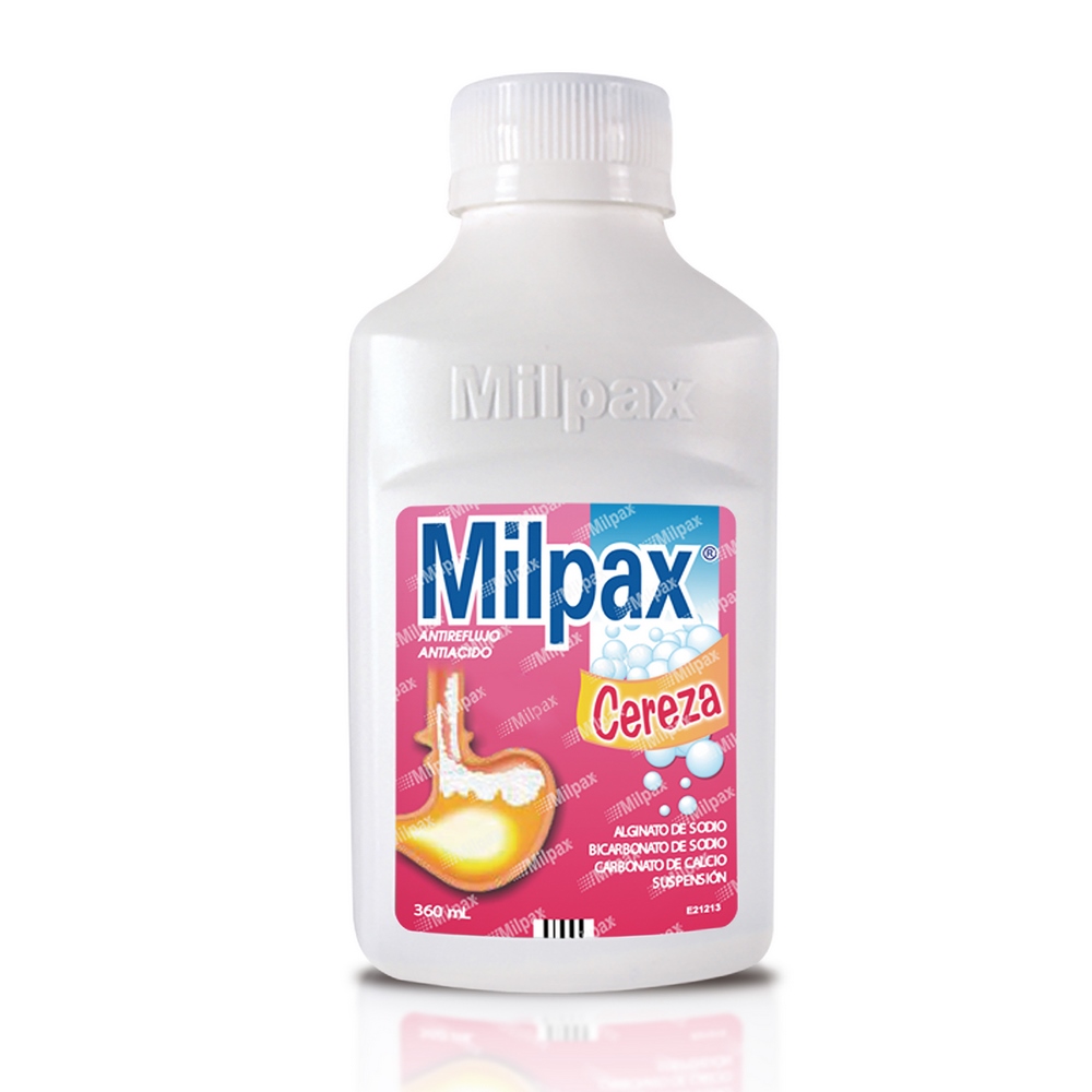 Milpax suspensión cereza 360 ml