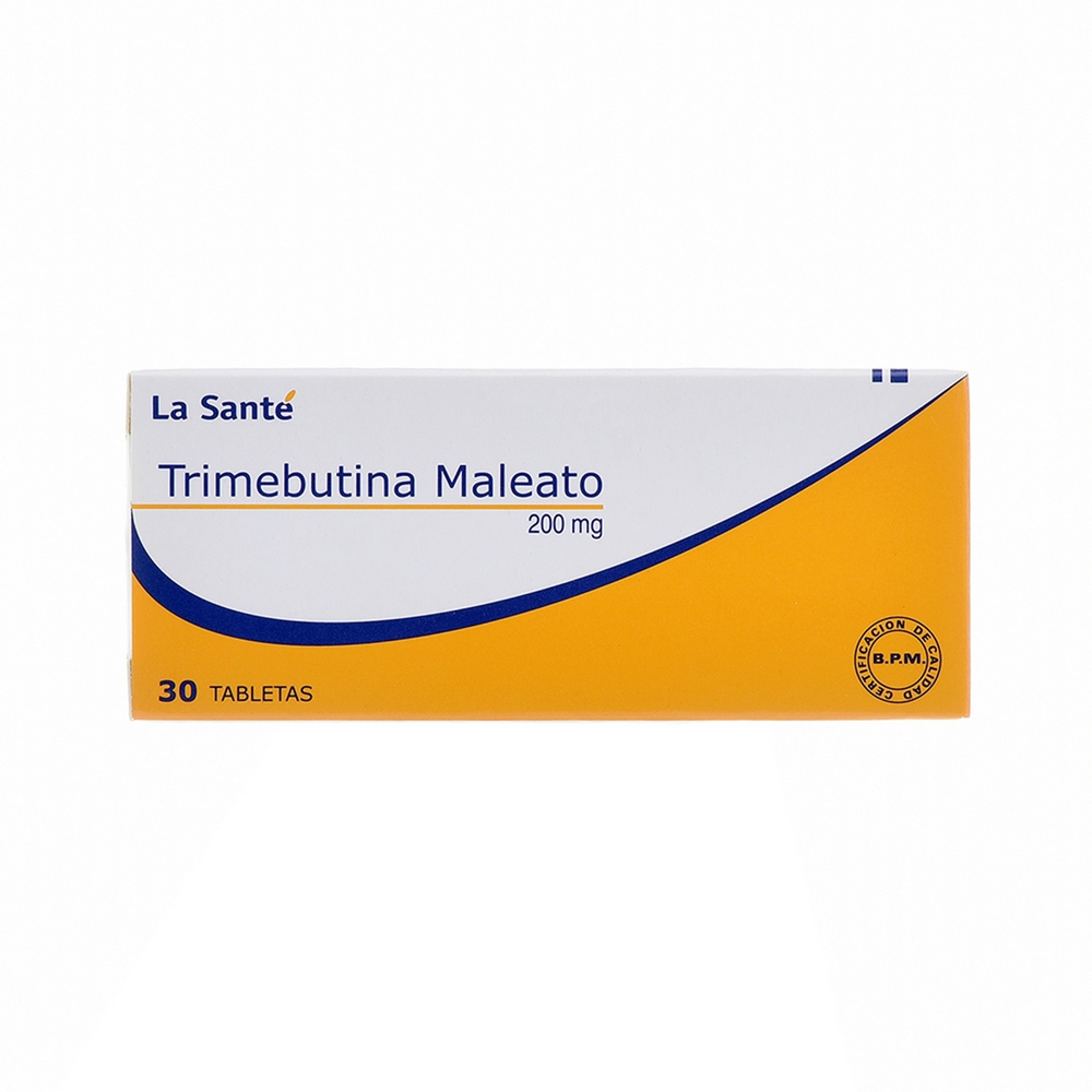 Trimebutina 200 mg – 30 tabletas | La Santé
