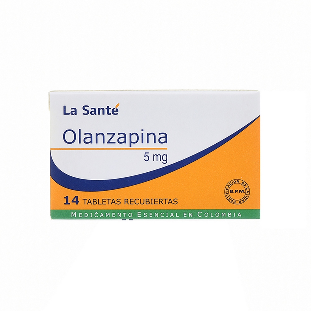 Olanzapina 5 mg – 14 tabletas | La Santé