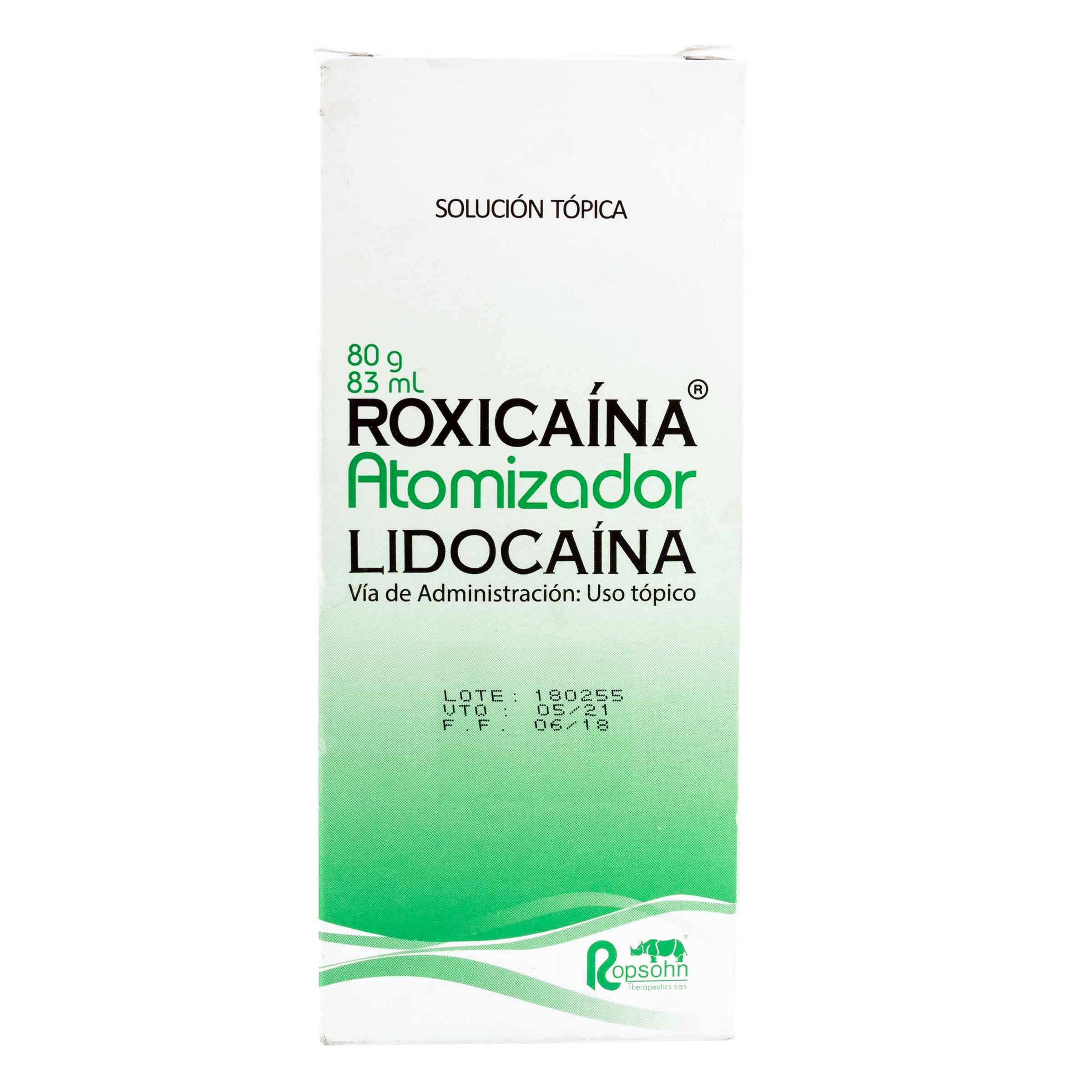Roxicaina Spray 83 ml – Lidocaína