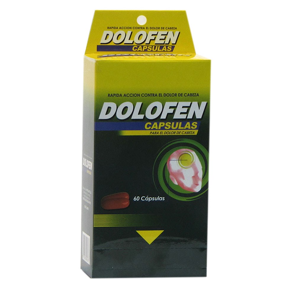 Dolofen 500 mg – 60 cápsulas (acetaminofén) - PROCAPS S.A.