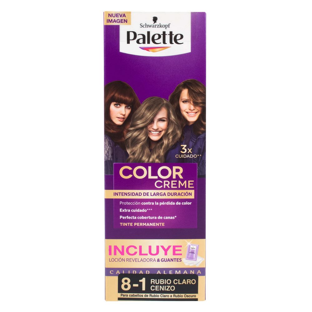 Palette Color Creme Tubo 81 – Tinte para cabello (Henkel Colombia)