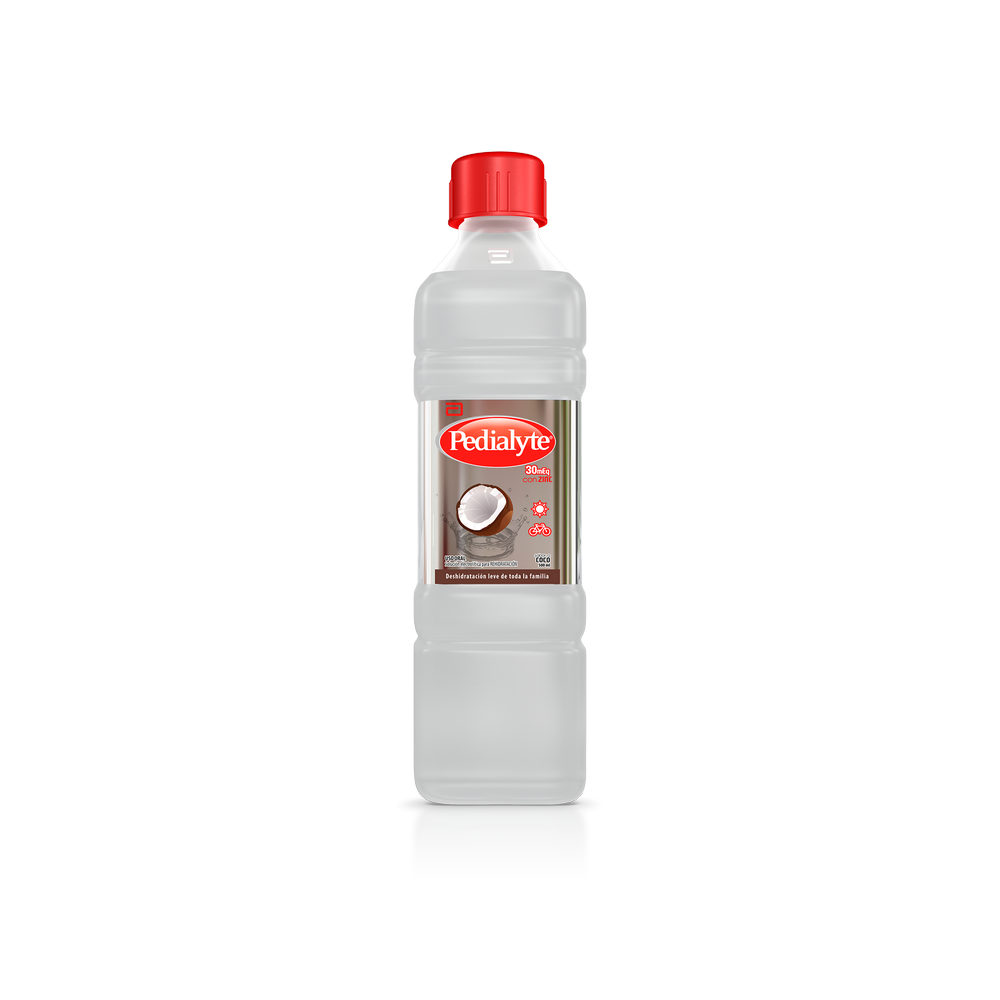 Pedialyte con Zinc 500 ml sabor Coco