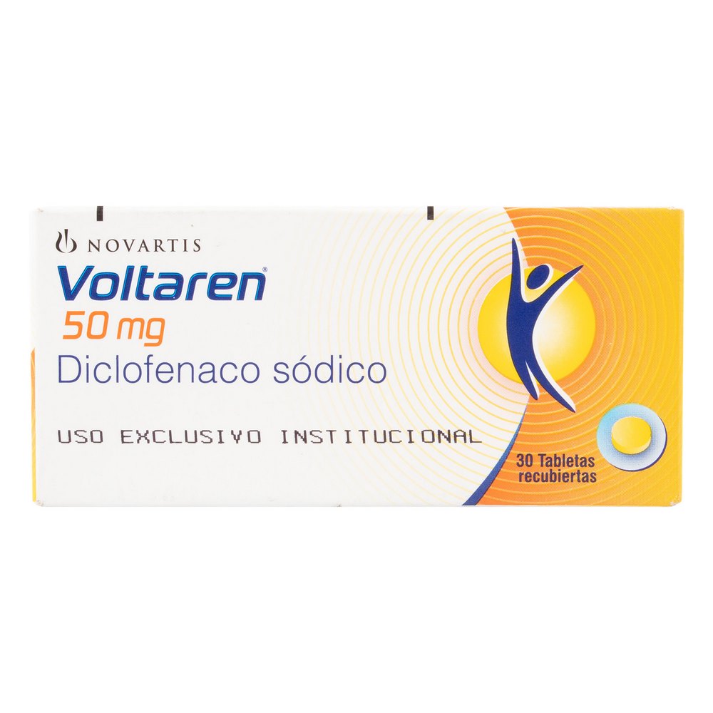 Voltaren 50 mg Diclofenaco sodico – 3 blíster x 10 grageas