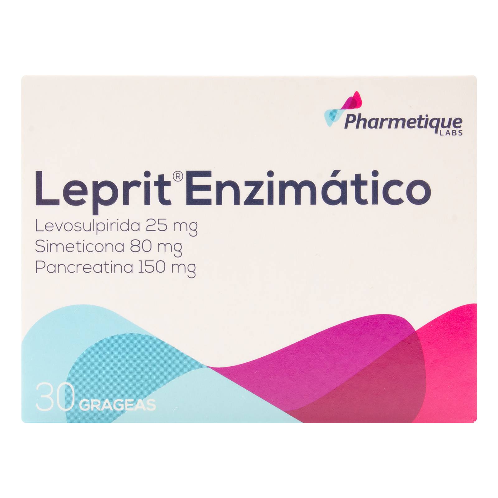 Leprit Enzimático 30 sobres (3%+) levosulpirida, pancreatina y simeticona