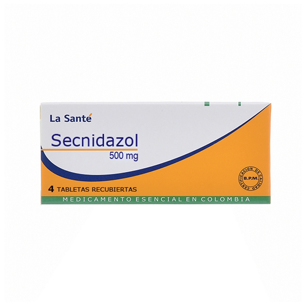 Secnidazol 500 mg - 4 tabletas | La Santé