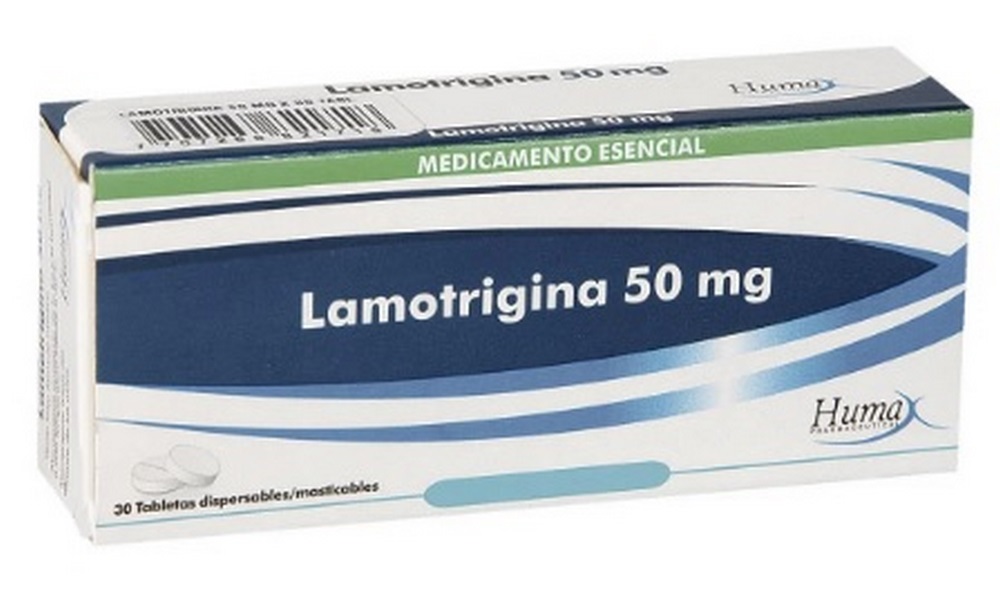 Lamotrigina 50 mg – 30 tabletas