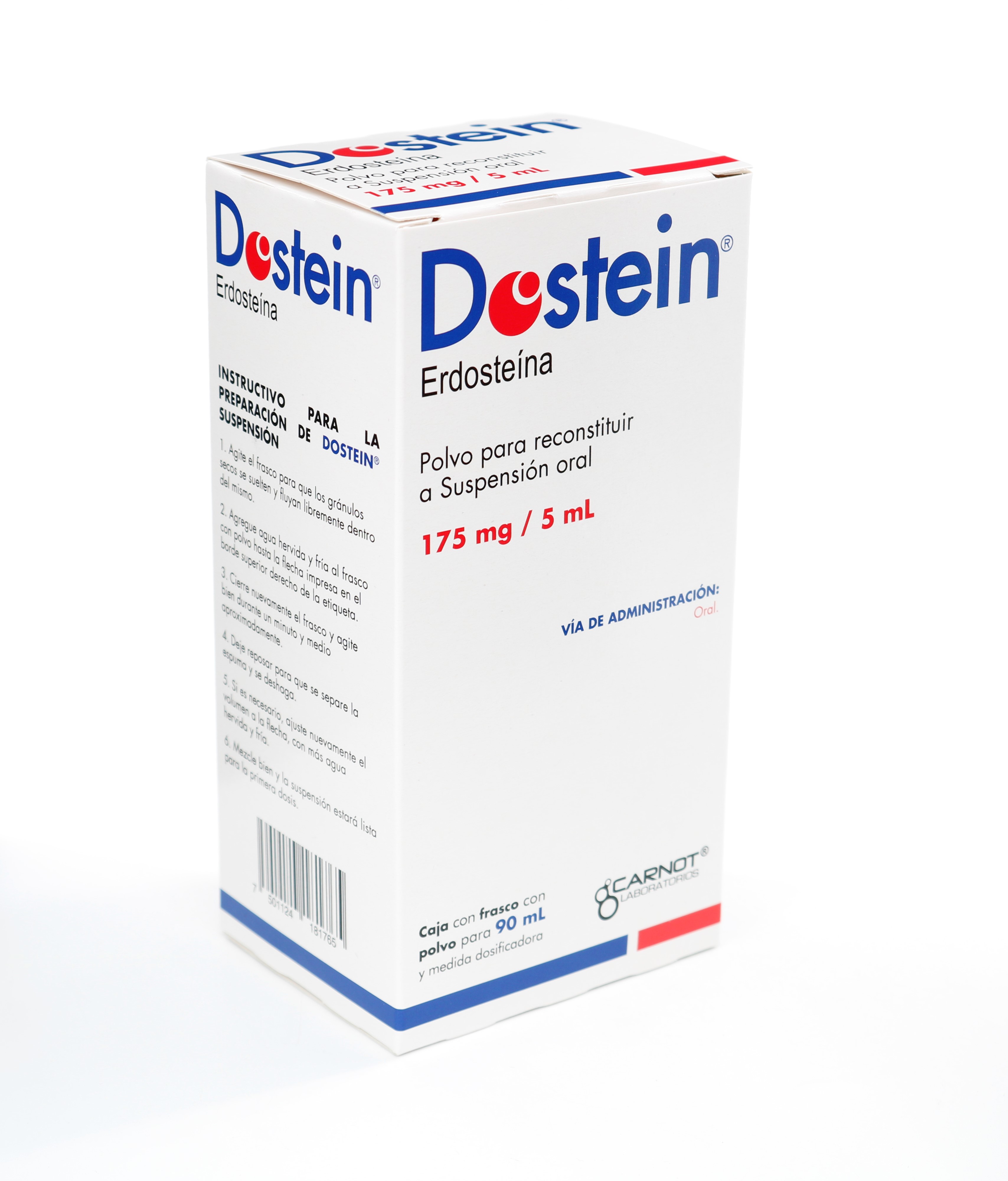 Dostein erdosteína 90 mL – suspensión | AULEN
