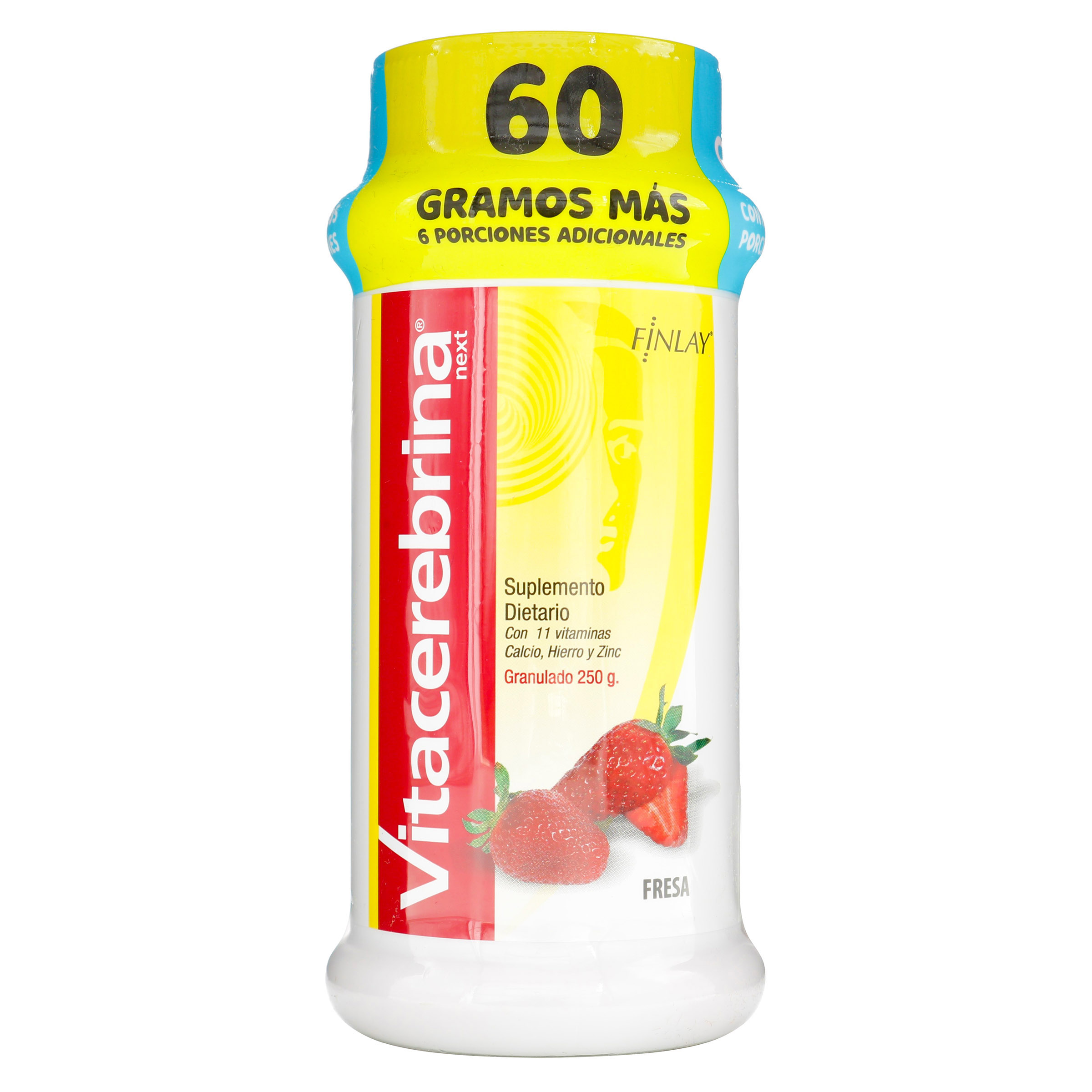 Vitacerebrina Next Fresa 310 g – multivitamínico en polvo