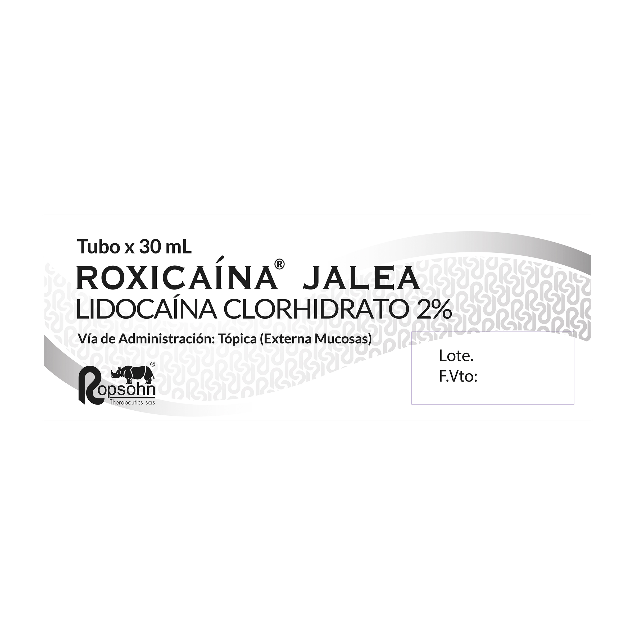 Roxicaina Jalea 30 g – Lidocaína