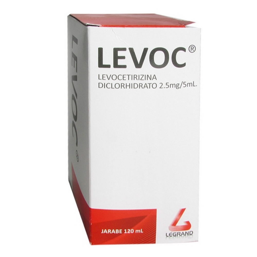 Levocetirizina Jarabe 120 mL – Levocetirizina