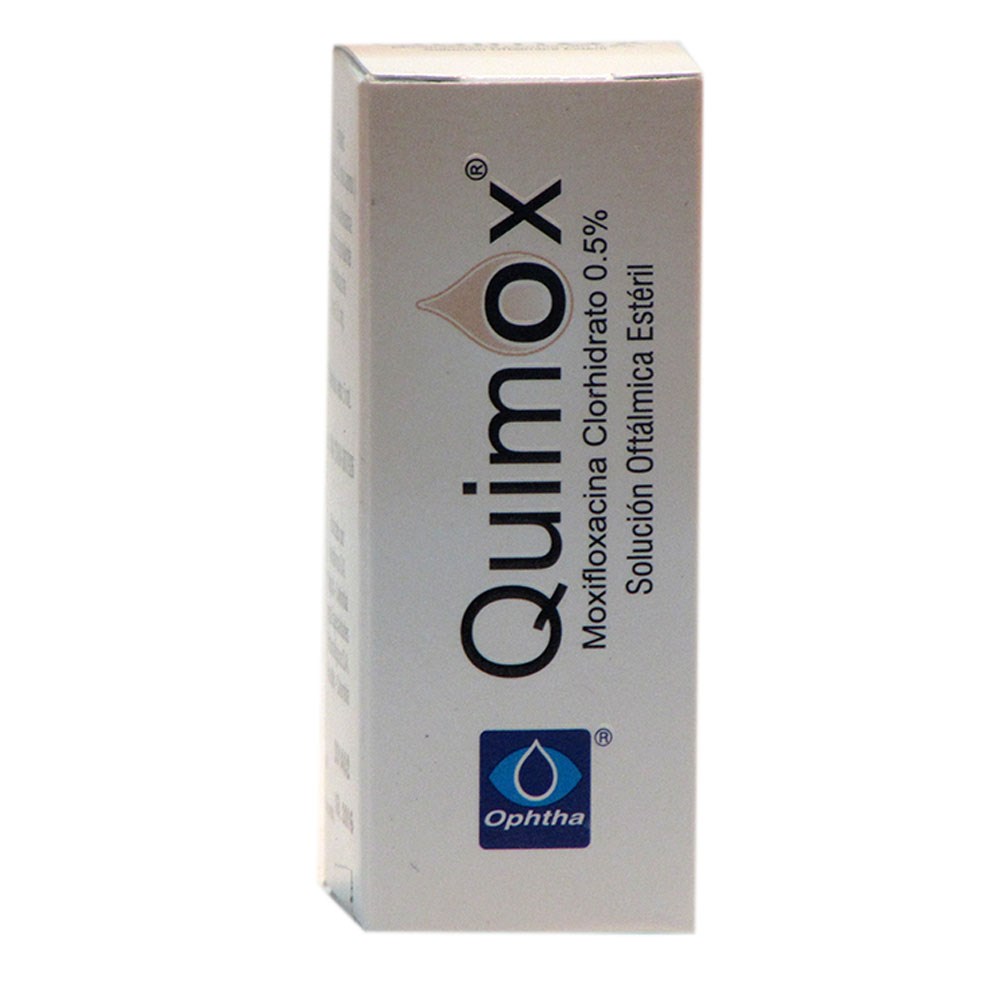 Quimox Solución Oftálmica 5 ml – Moxifloxacina