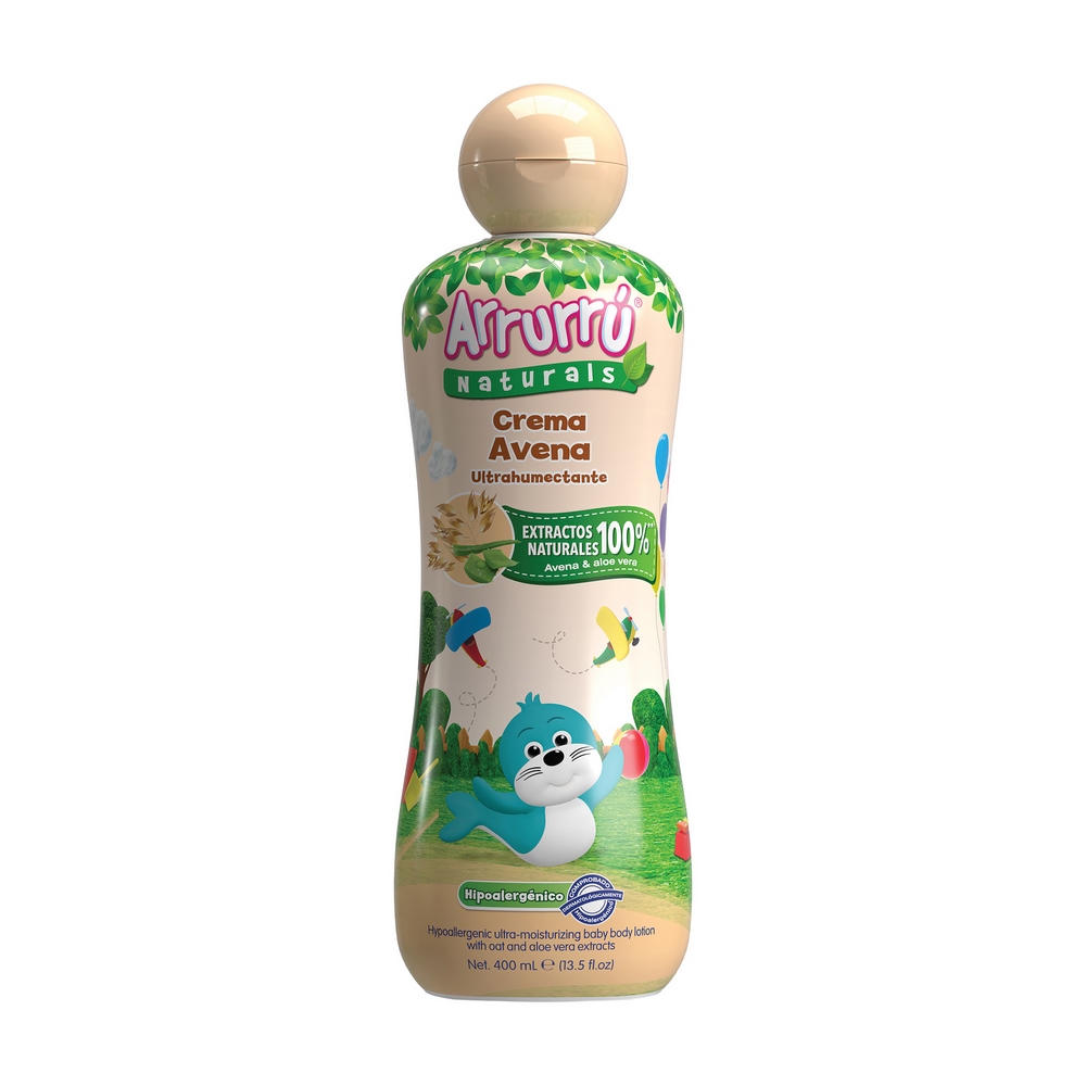 Crema Arrurrru Naturals Avena 400 ml
