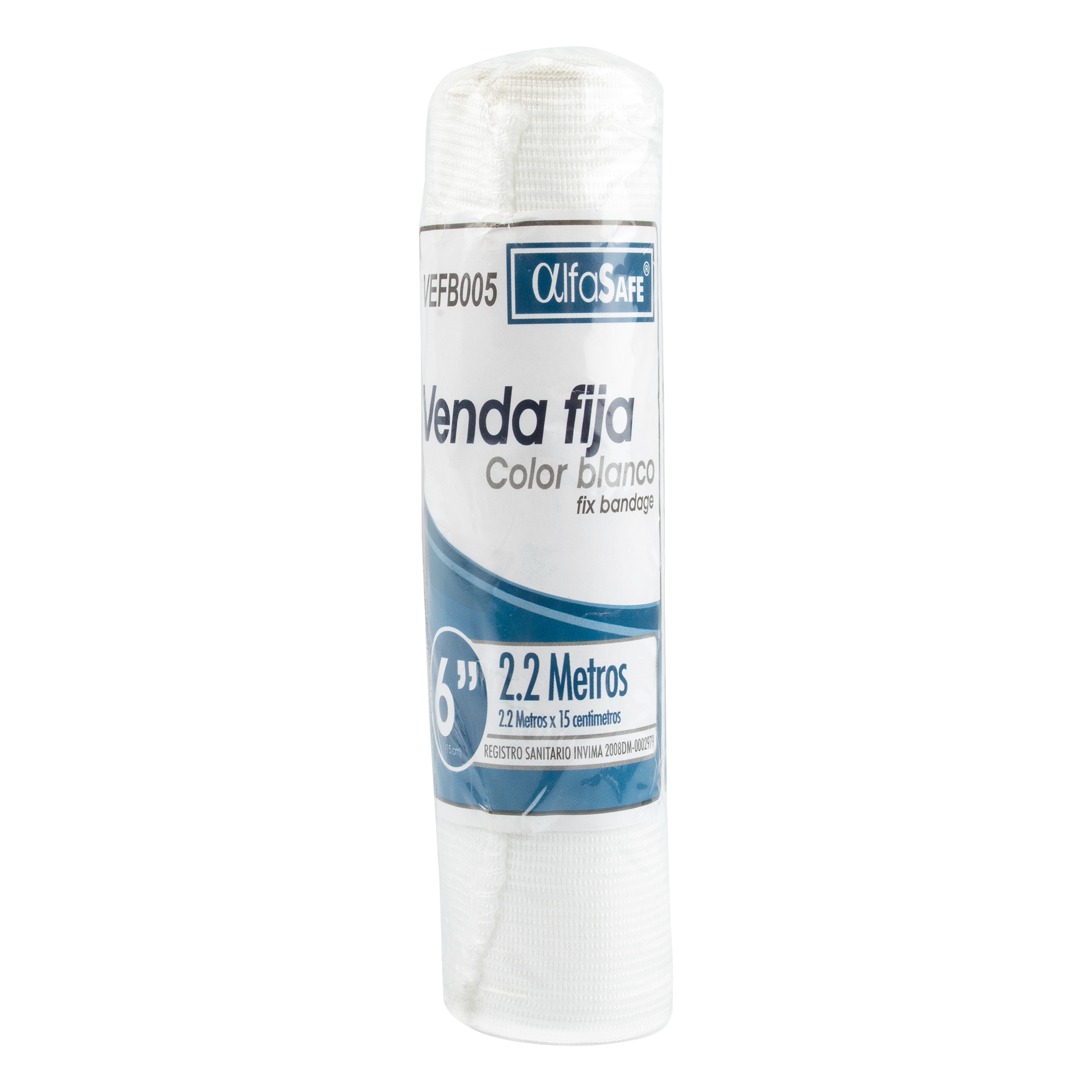 Venda fija blanca 6 x 2,2 m – Alfa Trading LTDA