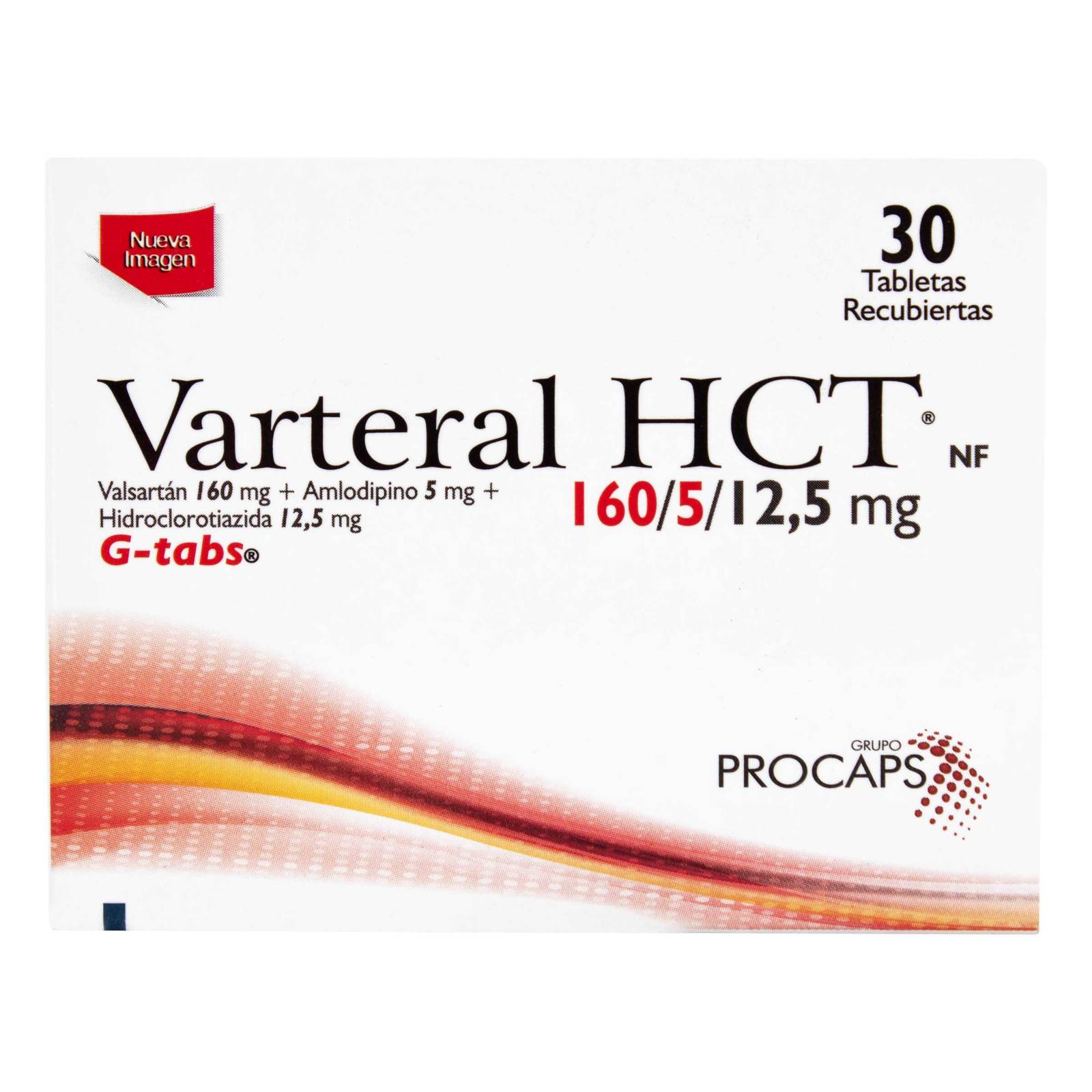 Vartéral HCT 160/5/12.5 mg – 30 tabletas (A) | General