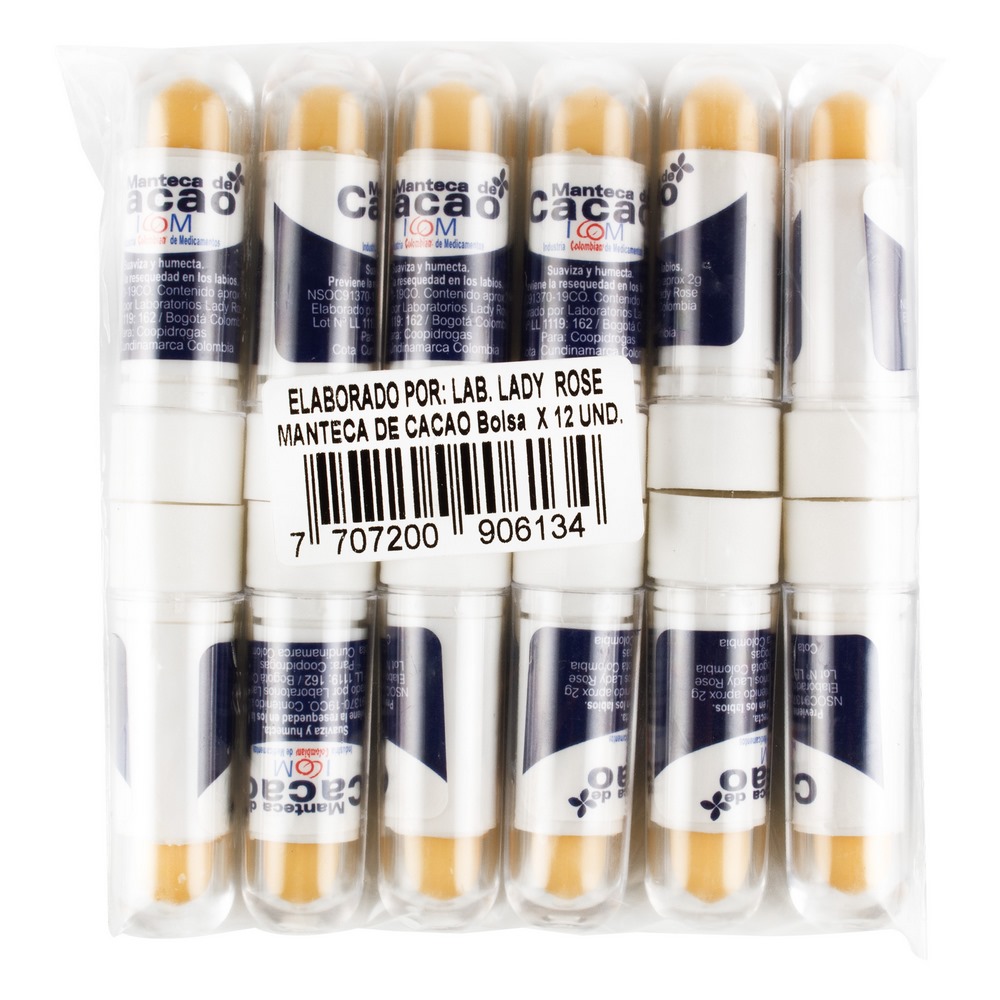 Bálsamo de cacao ICOM – 12 unidades