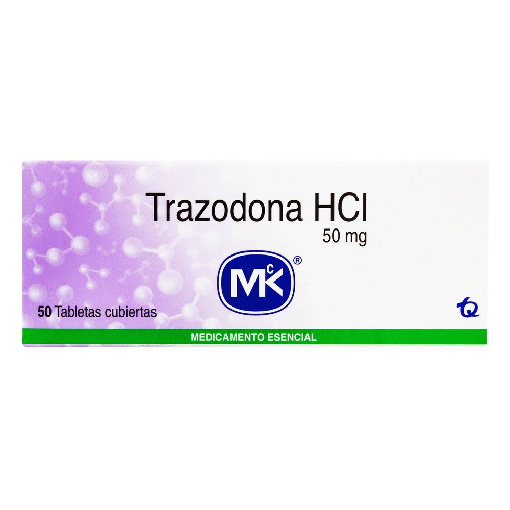Trazodona 50 mg 50 tabletas - Tecnoquímicas