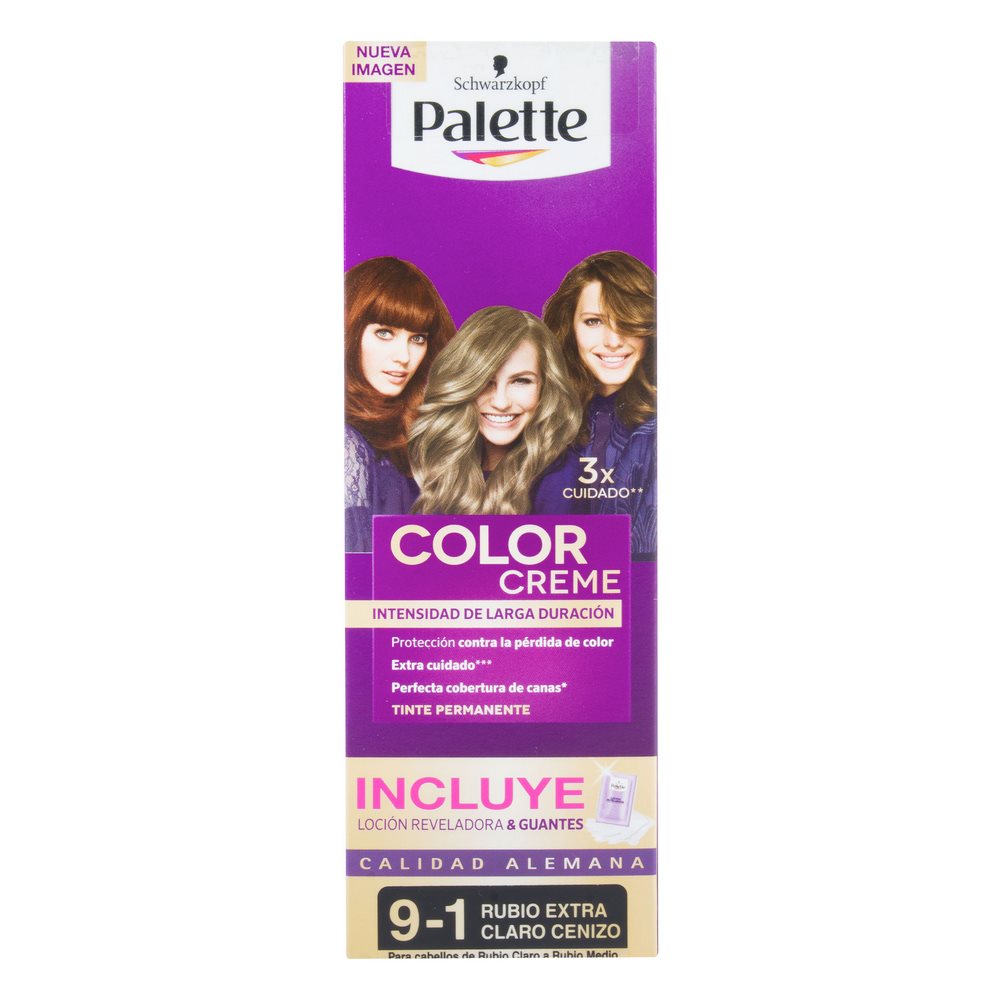 Palette Color Cre Tub 9-1 – Tintes capilares