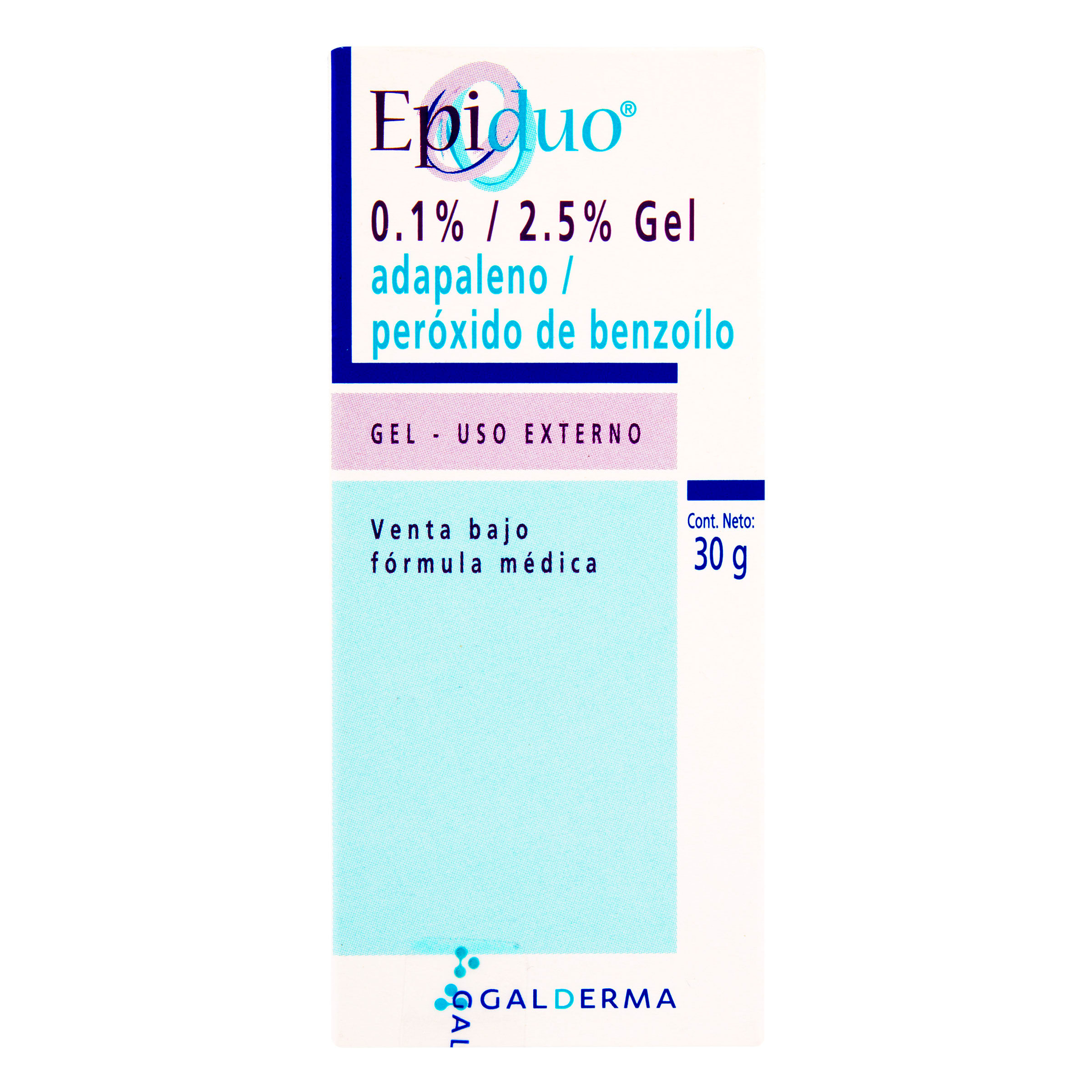 Epiduo Gel 30 g – Adapaleno 3% + Peróxido de Benzoilo