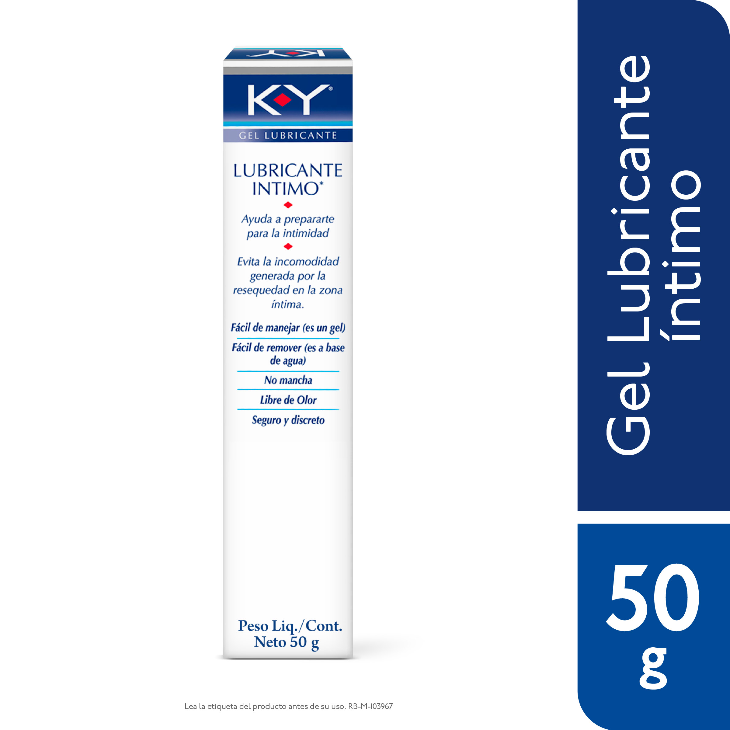 K-Y Gel Lubricante Íntimo 50 g