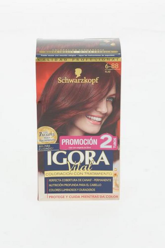 Igora Vital Kit 6-88 - Tinte para Cabello 2 Tubos