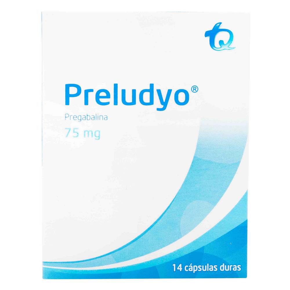 PRELUDYO 75 mg - 14 tabletas (pregabalina)