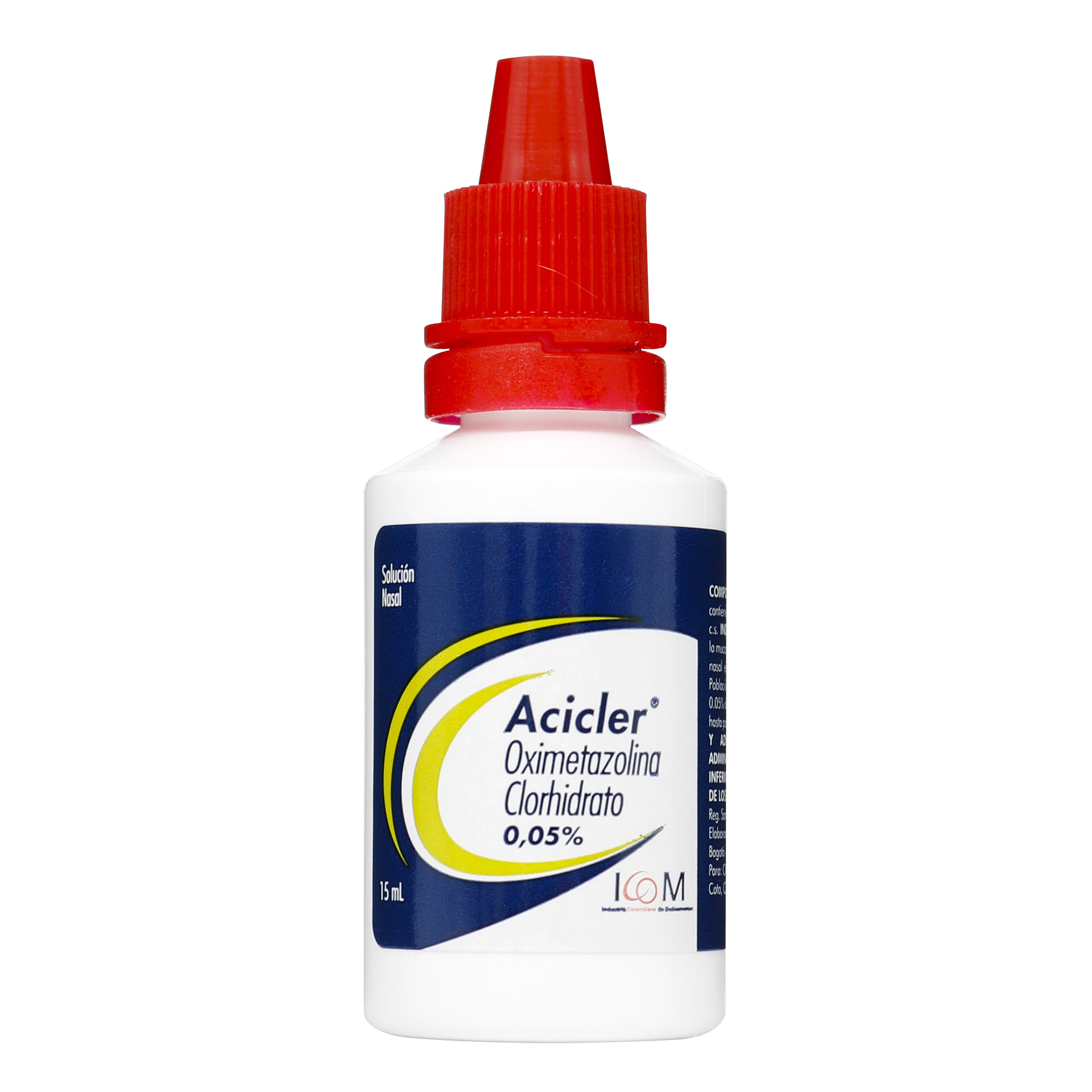 ACICLER 0.05% Adulto – Oximetazolina 15 ml | ICOM