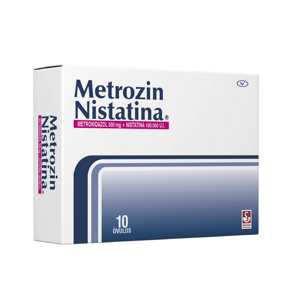 Metrozin 10 óvulos – metronidazol – LAB.SIEGFRIED S.A