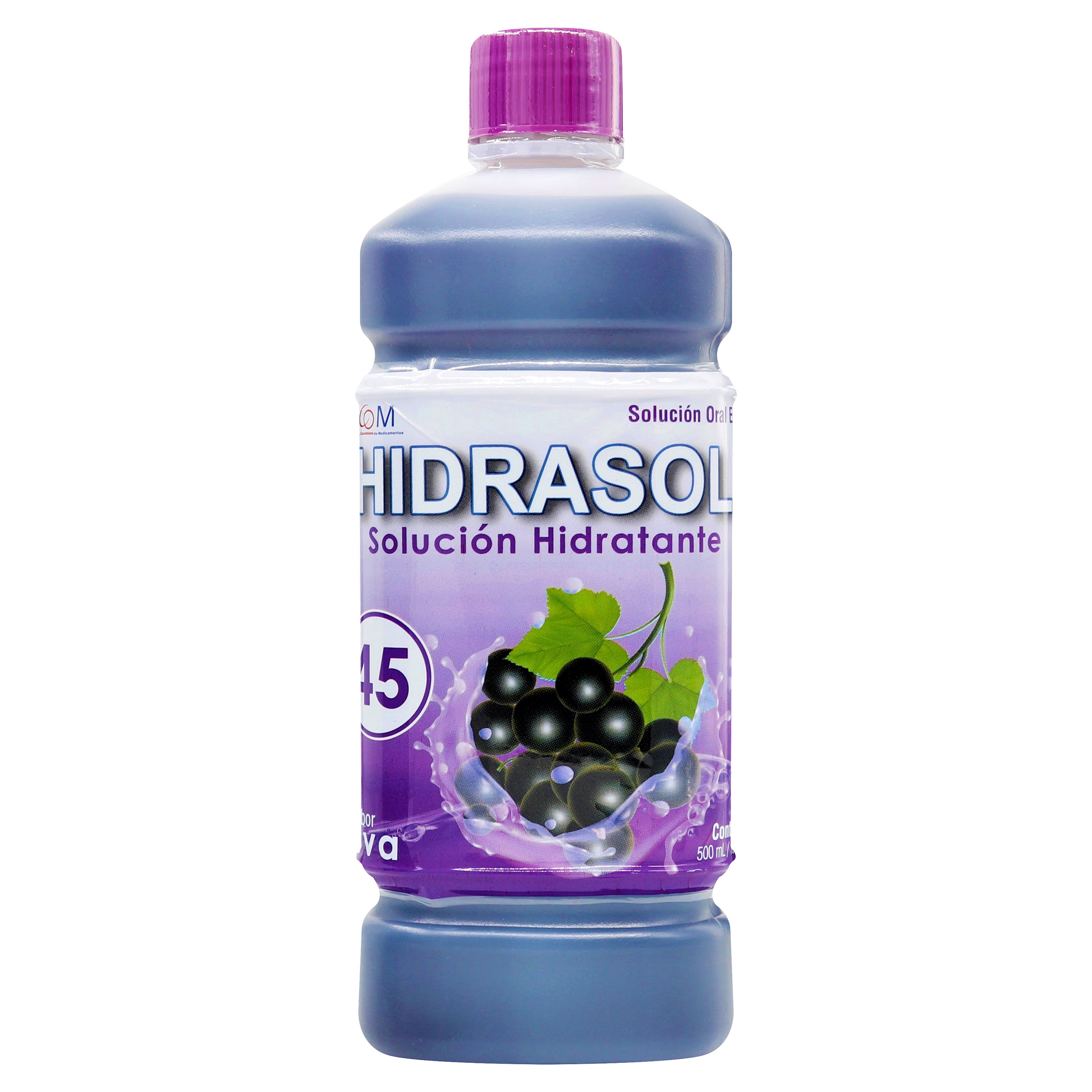 Hidrasol 45 Uva 500 ml – Suero Oral ICOM