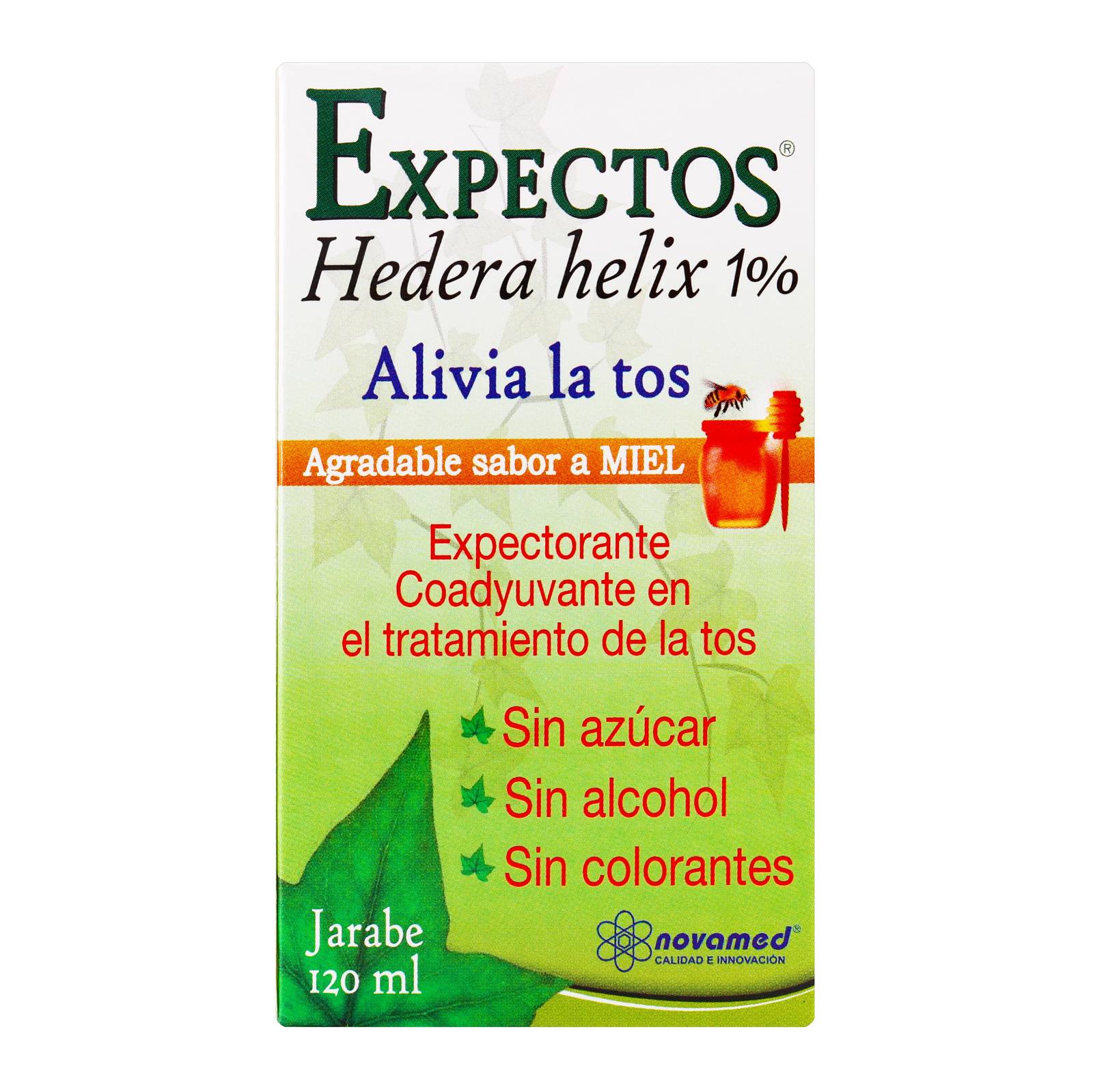 Jarabe de hiedra 120 ml - Expectorante NOVAMED