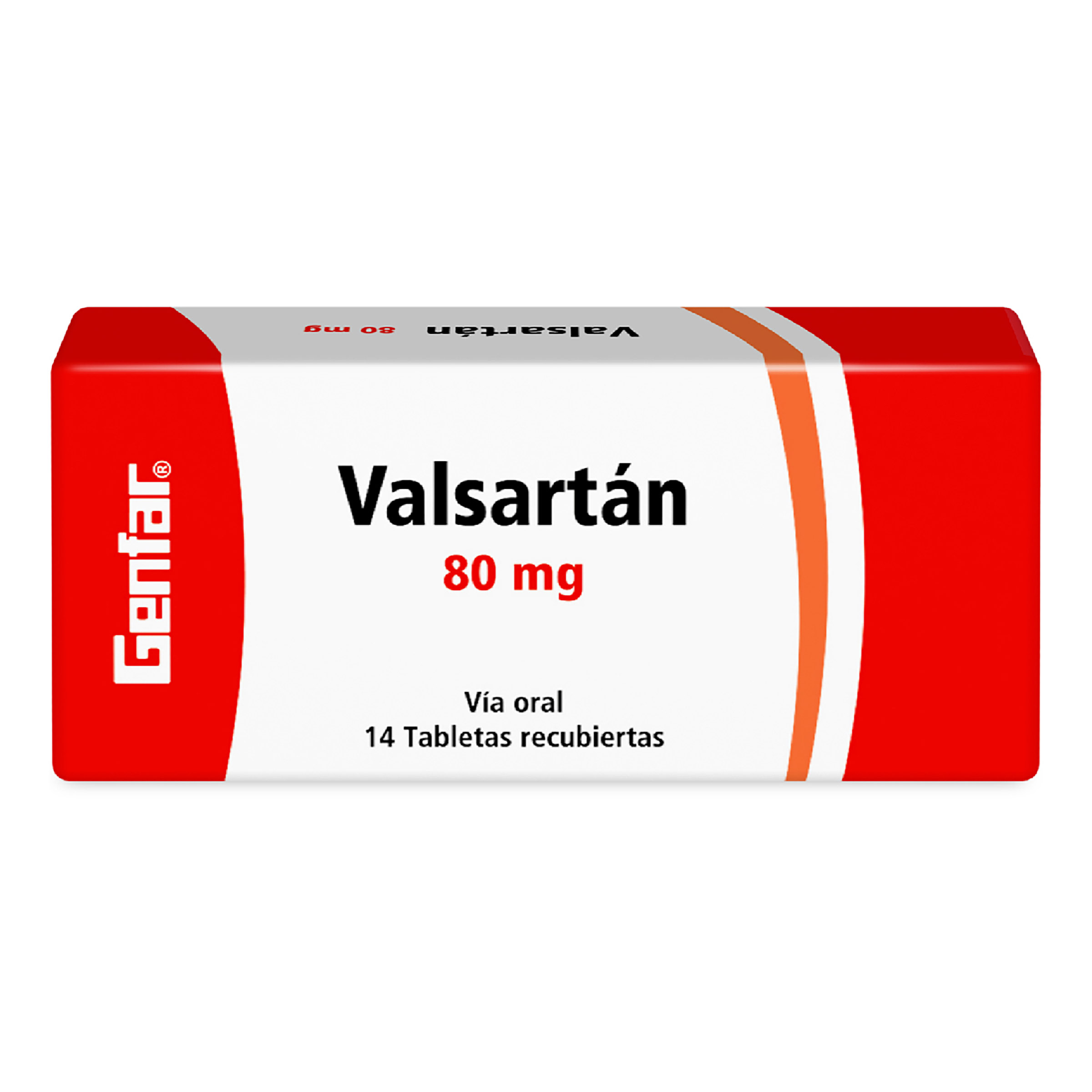 VALSARTÁN 80 MG – 14 TABLETAS (GENFAR)