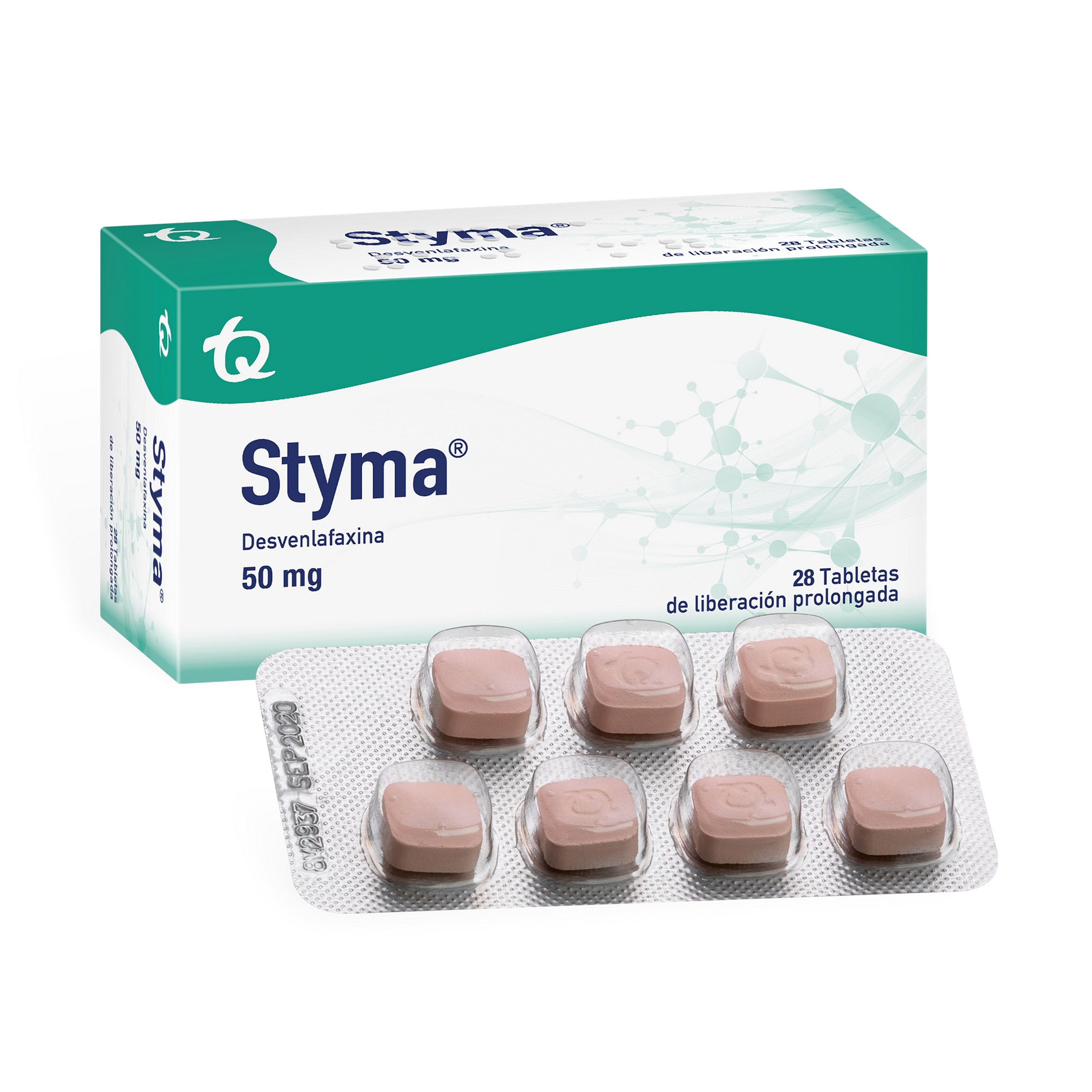 Desvenlafaxina 50 mg – 28 tabletas | TECNOQUIMICAS