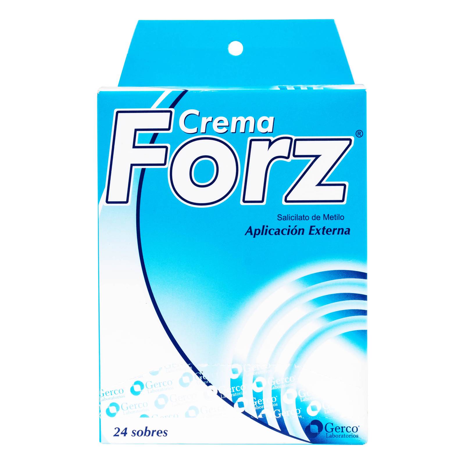 Crema FORZ 24 SBS Salicilato de Metilo – GERCO