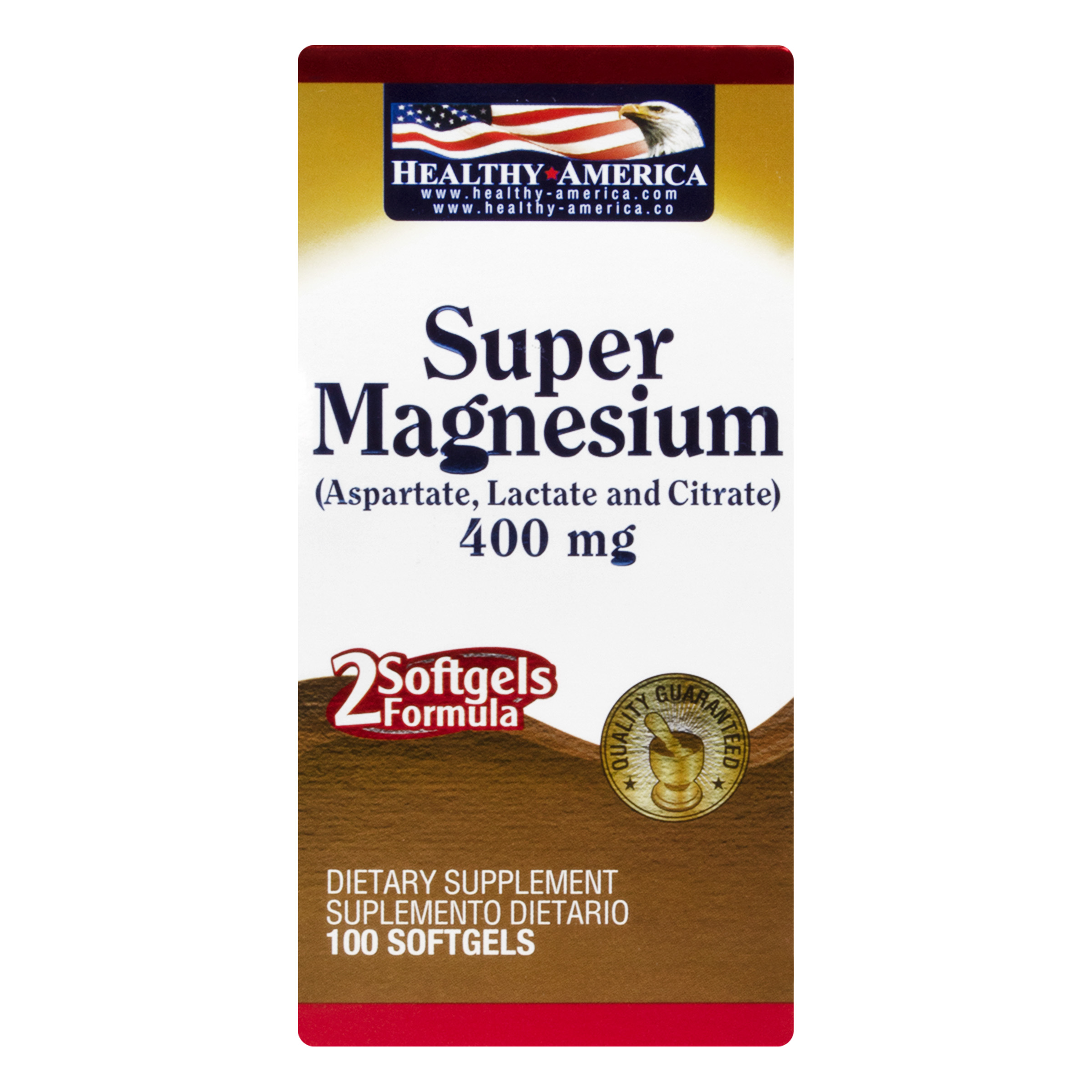 Magnesio 400 mg con calcio – 100 softgels