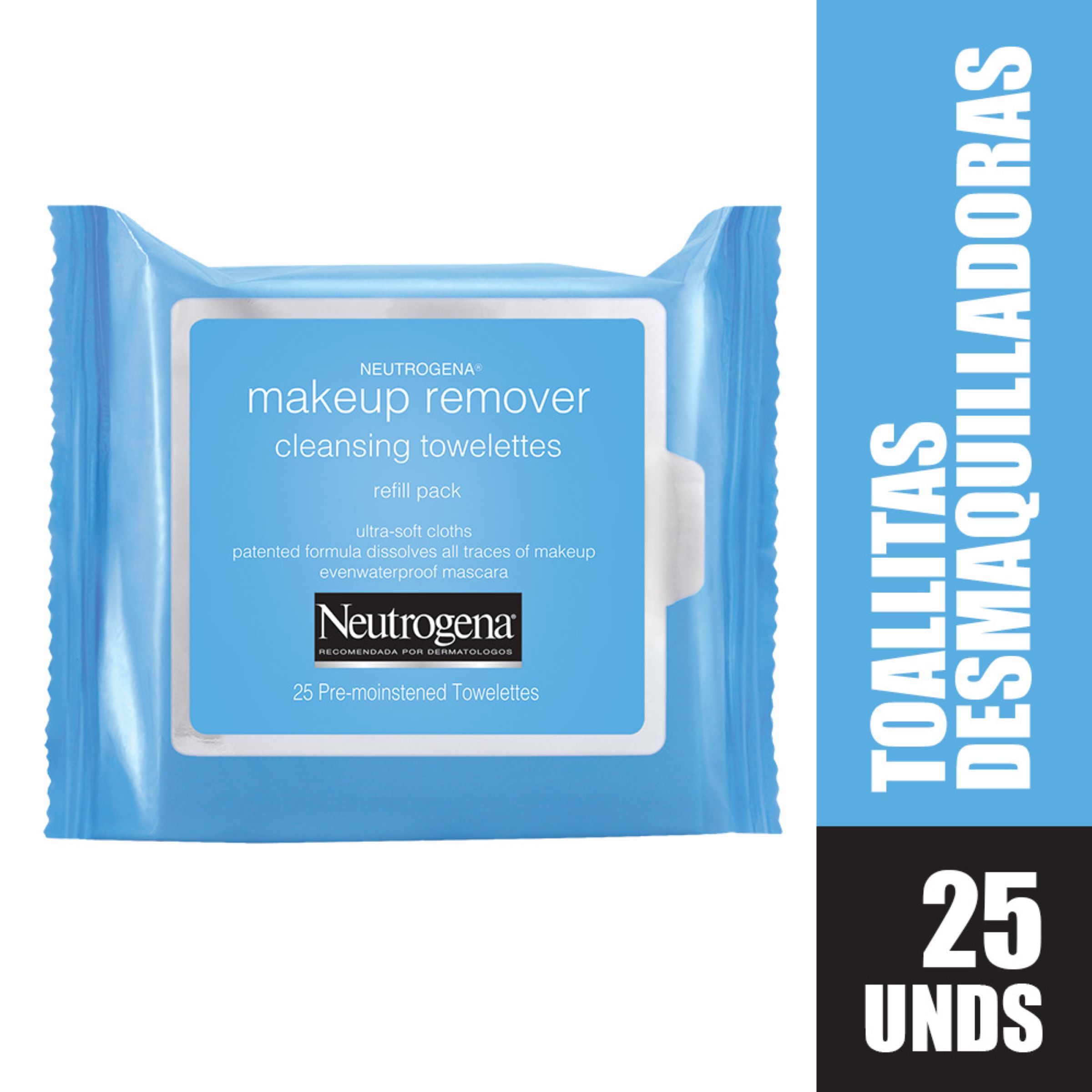 Neutrogena Toallitas Desmaquillantes 25 und