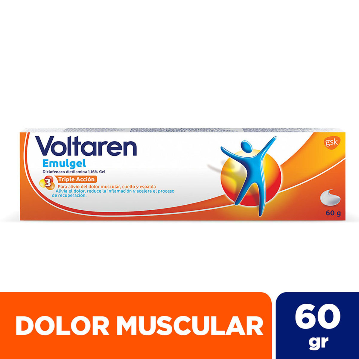Voltaren Emulgél 60 g – Diclofenaco sodico