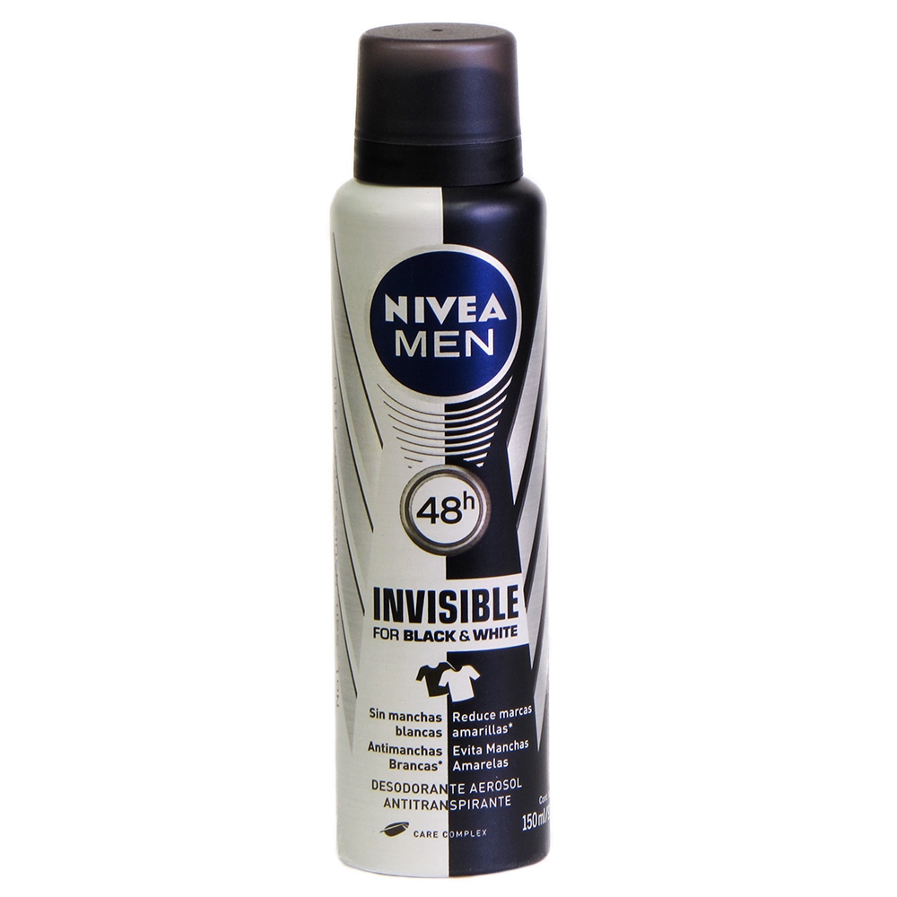 Desodorante NIVEA Spray Black & White 150 ml