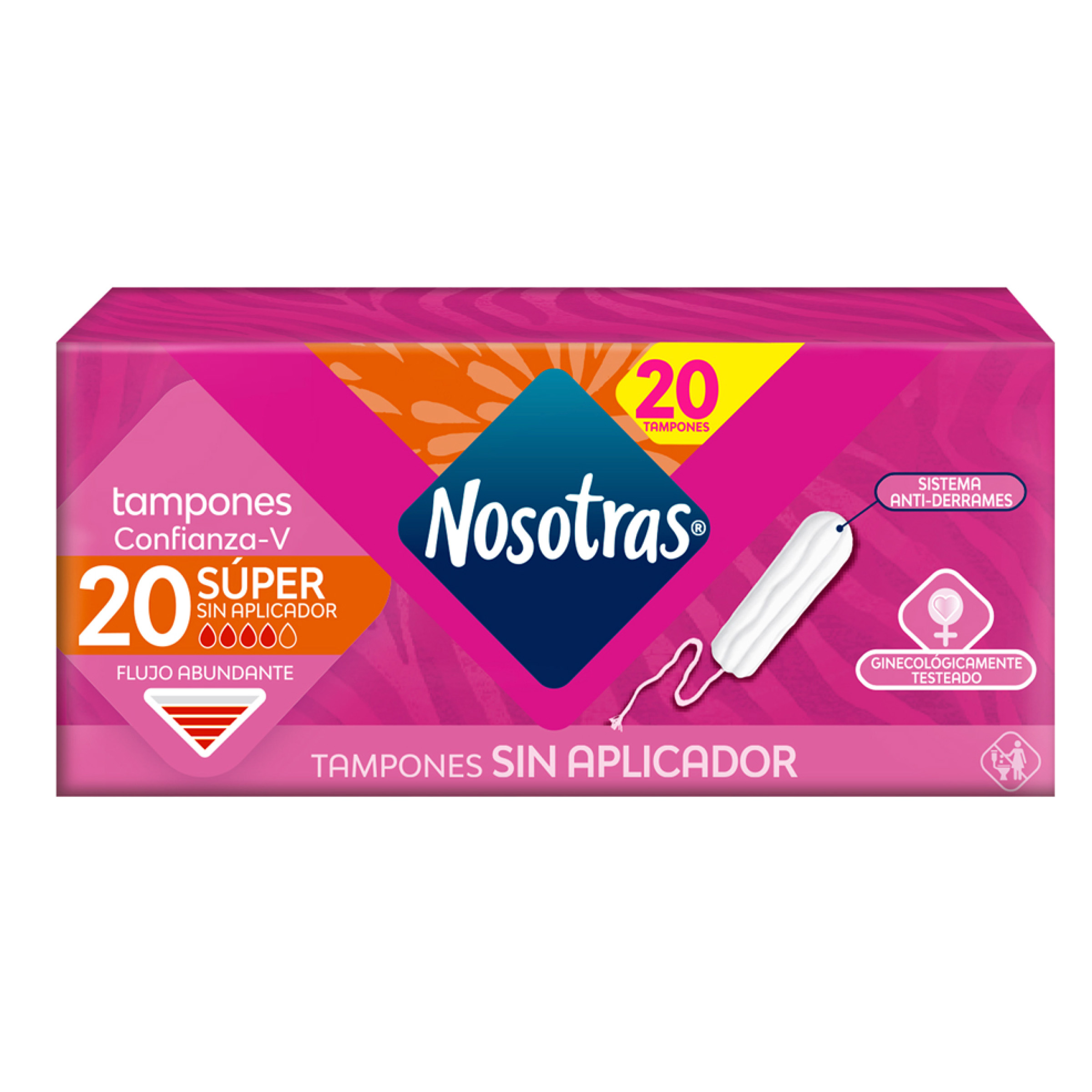 Tampón Nosotras Digital Super 20 und