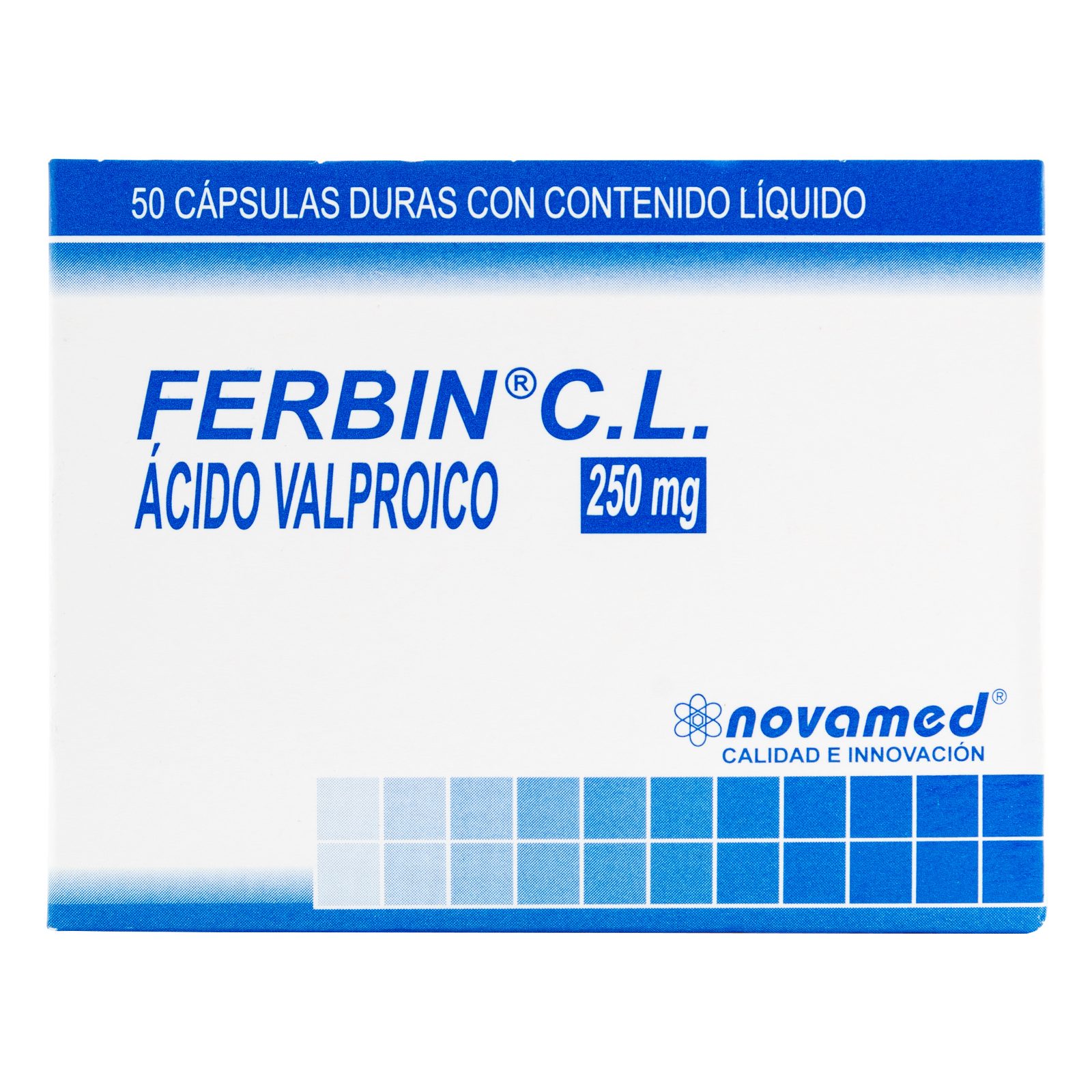 Ferin CL 250 mg – 50 cápsulas