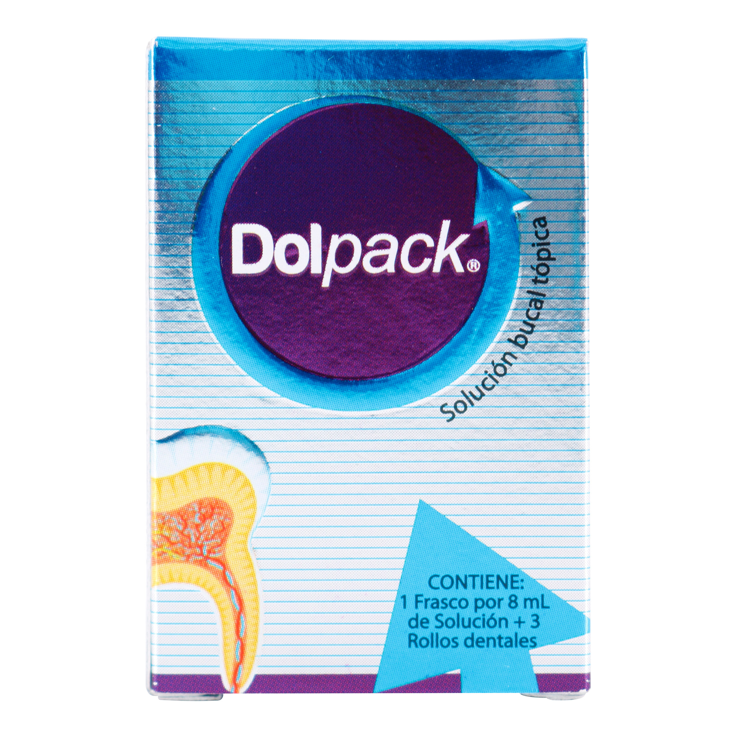 Dolpack calzas 8 ml + 3 rollos dentales – antipirina y benzocaína | Big Medical