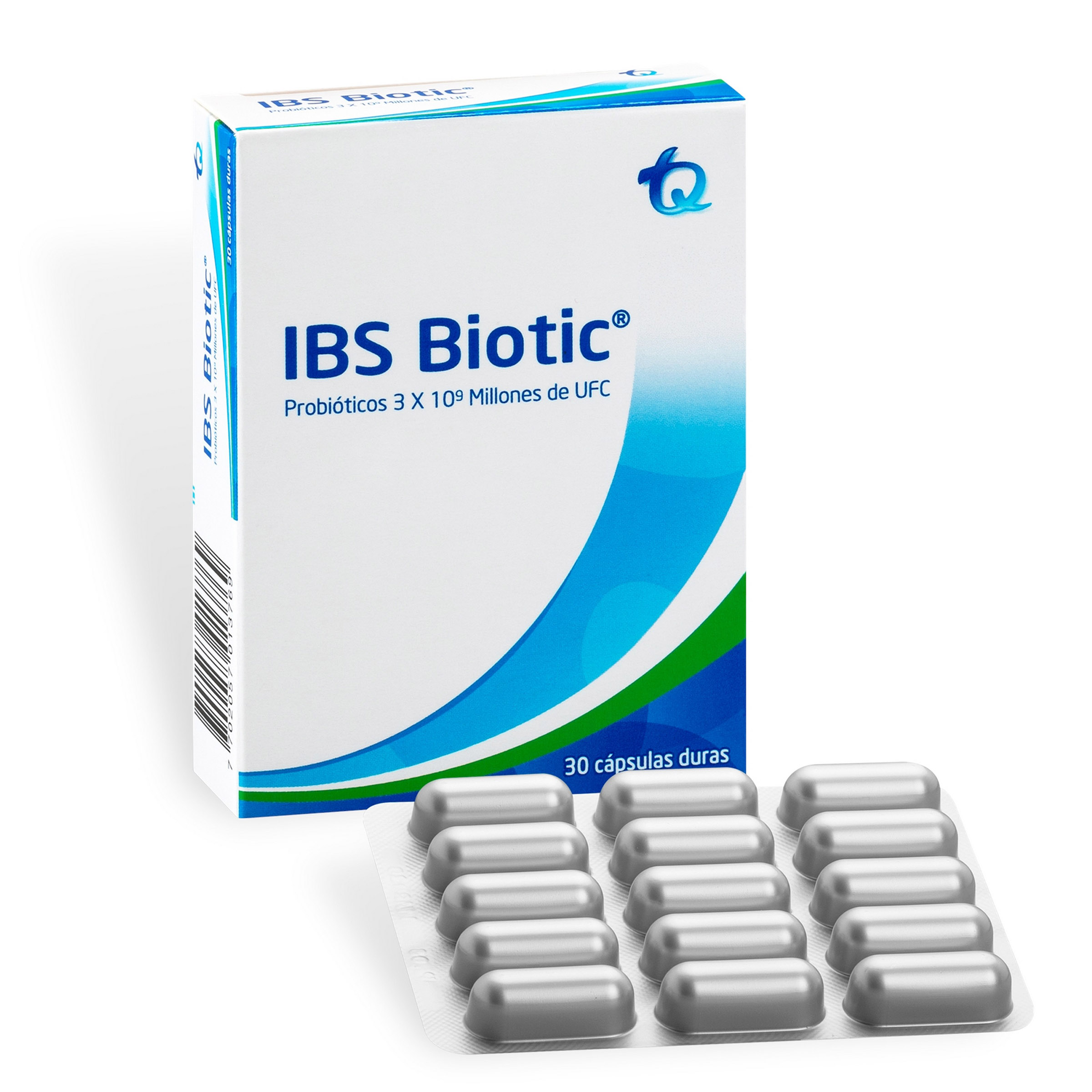 IBS Biotic Probíotico 30 cápsulas – TECNOQUIMICAS