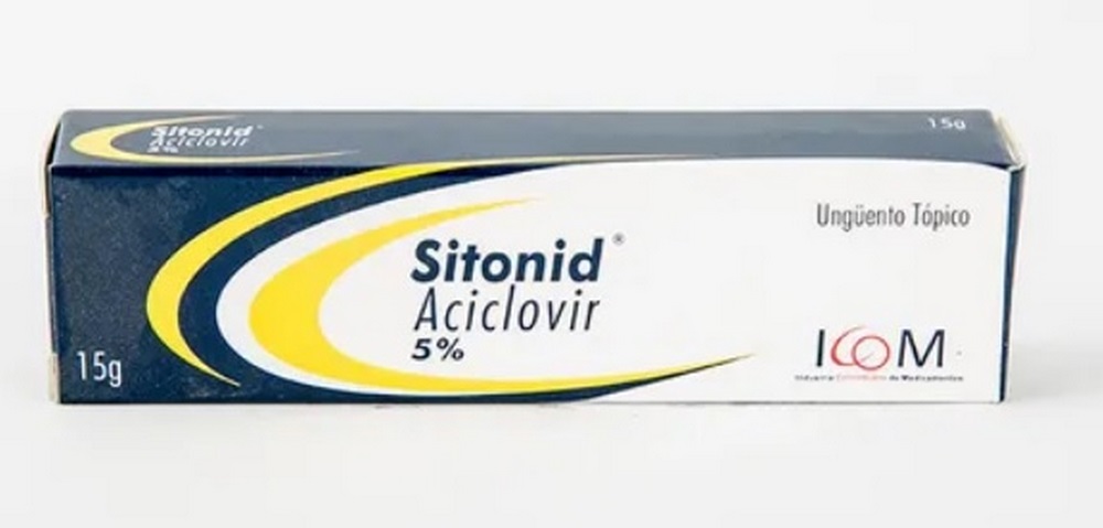 Sitonid 5% Ungüento – Tubo 15 g (Aciclovir) ICOM