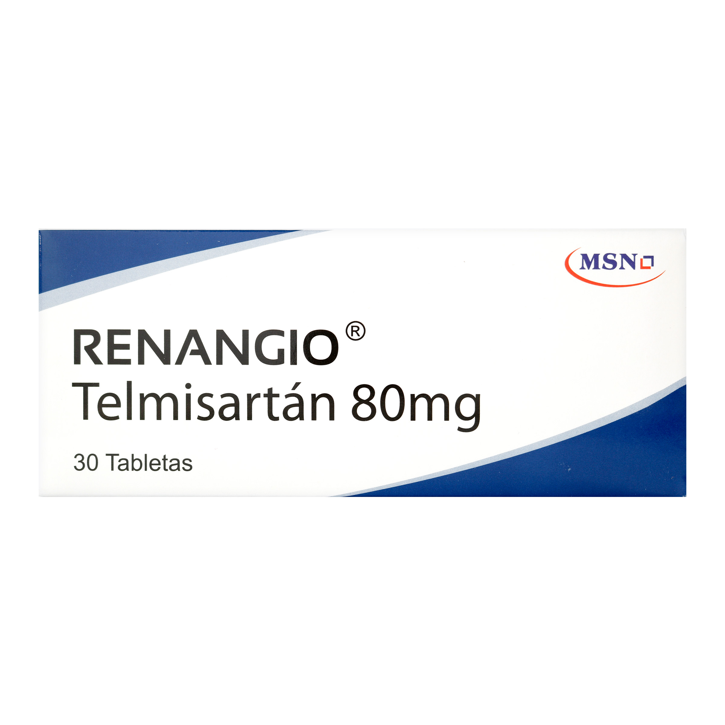 Renangio 80 mg – 30 tabletas (telmisartán) – GENERAL