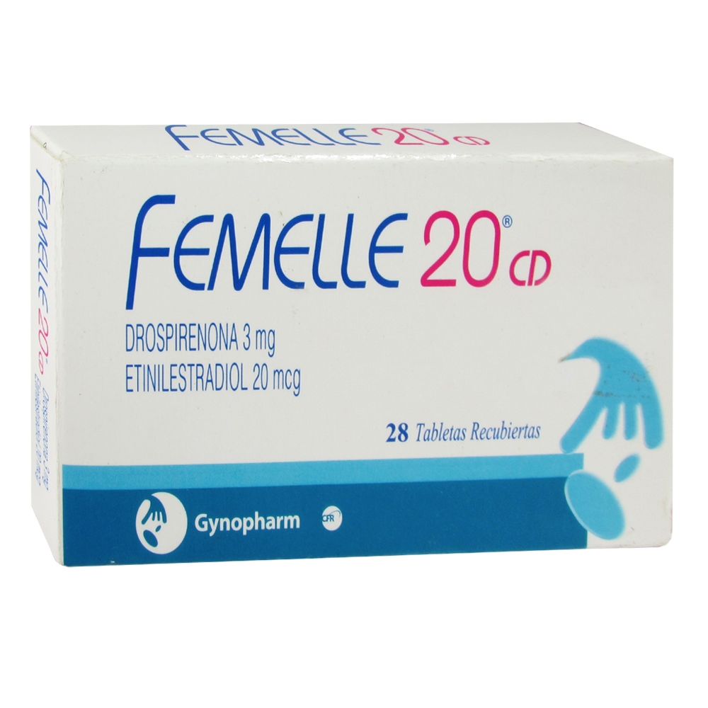 Femelle 28 comprimidos – Drospirona y etinilestradiol