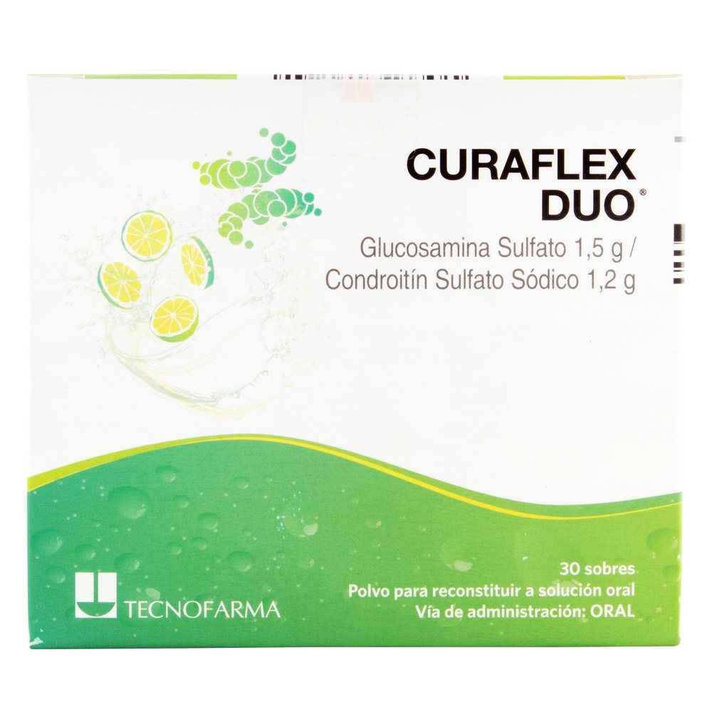 Curaflex Duo 30 unidades – Glucosamina y Condroitina