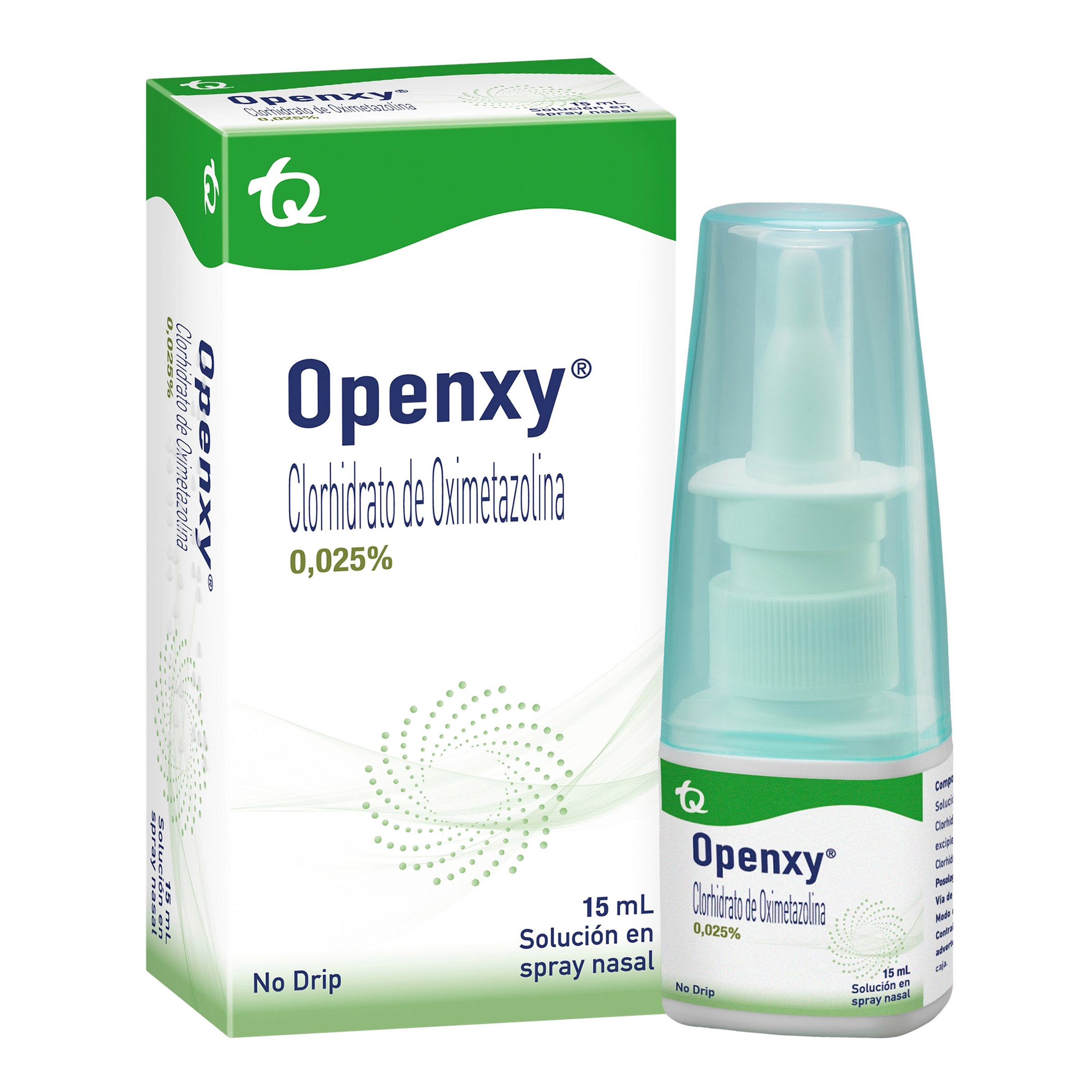 OpenXY Pediátrico Spray 0.025% 15 ml – Oximetazolina
